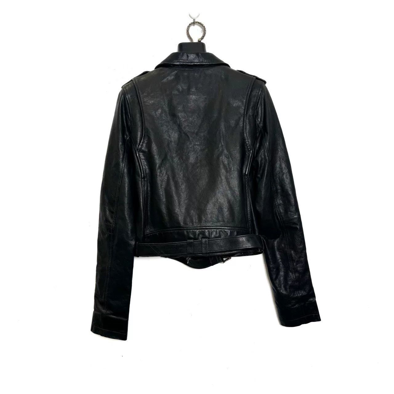 Chrome Hearts Chrome Hearts Black Biker Leather Jacket Size S / US 4 / IT 40 - 2 Thumbnail