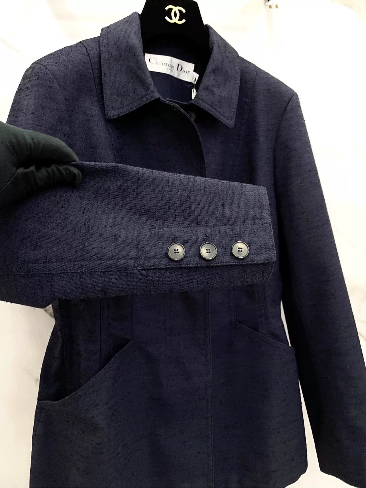Dior Dior Single-Breasted Lapel Zipper Jacket Size S / US 4 / IT 40 - 5 Thumbnail