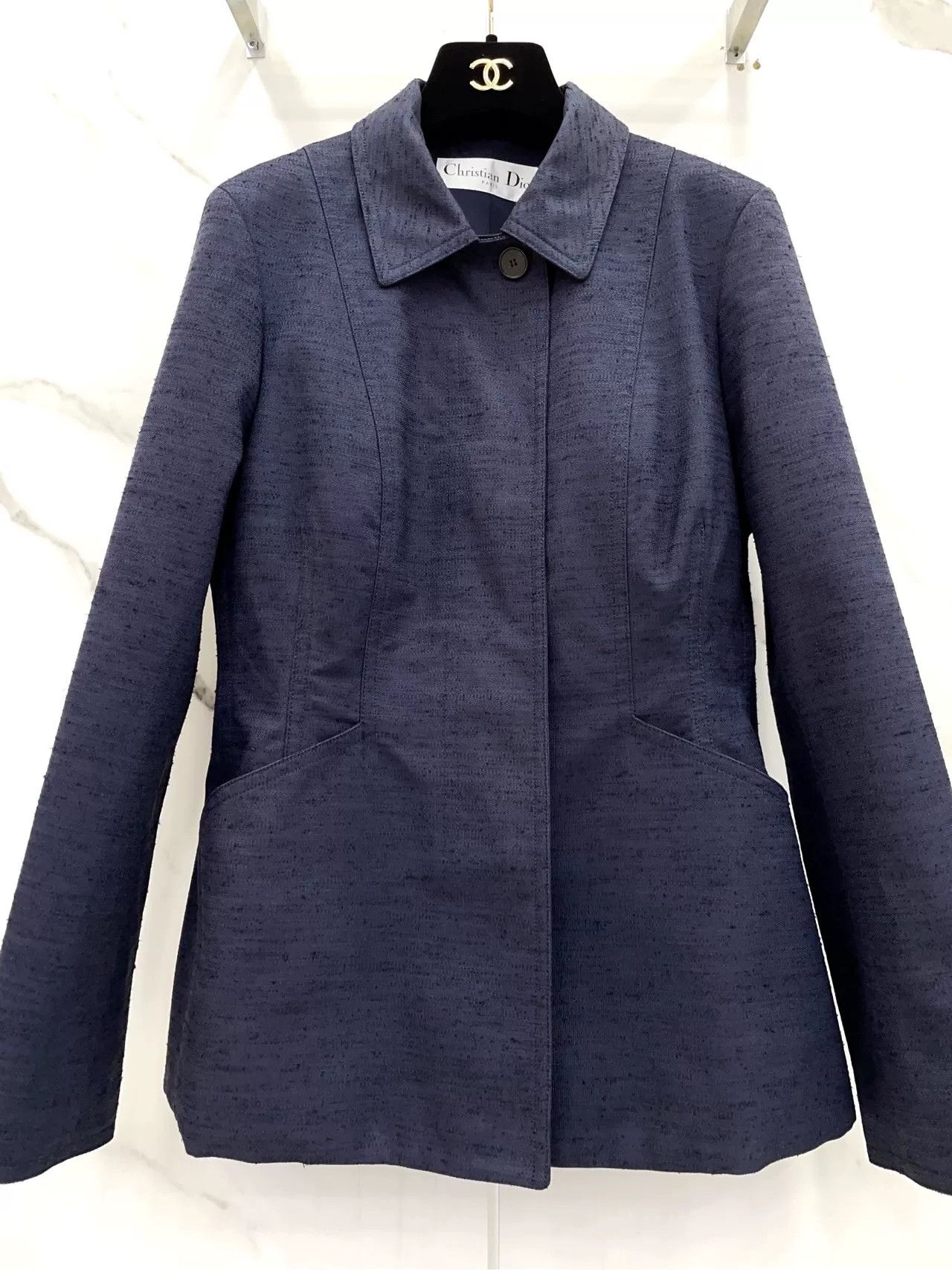 Dior Dior Single-Breasted Lapel Zipper Jacket Size S / US 4 / IT 40 - 4 Thumbnail
