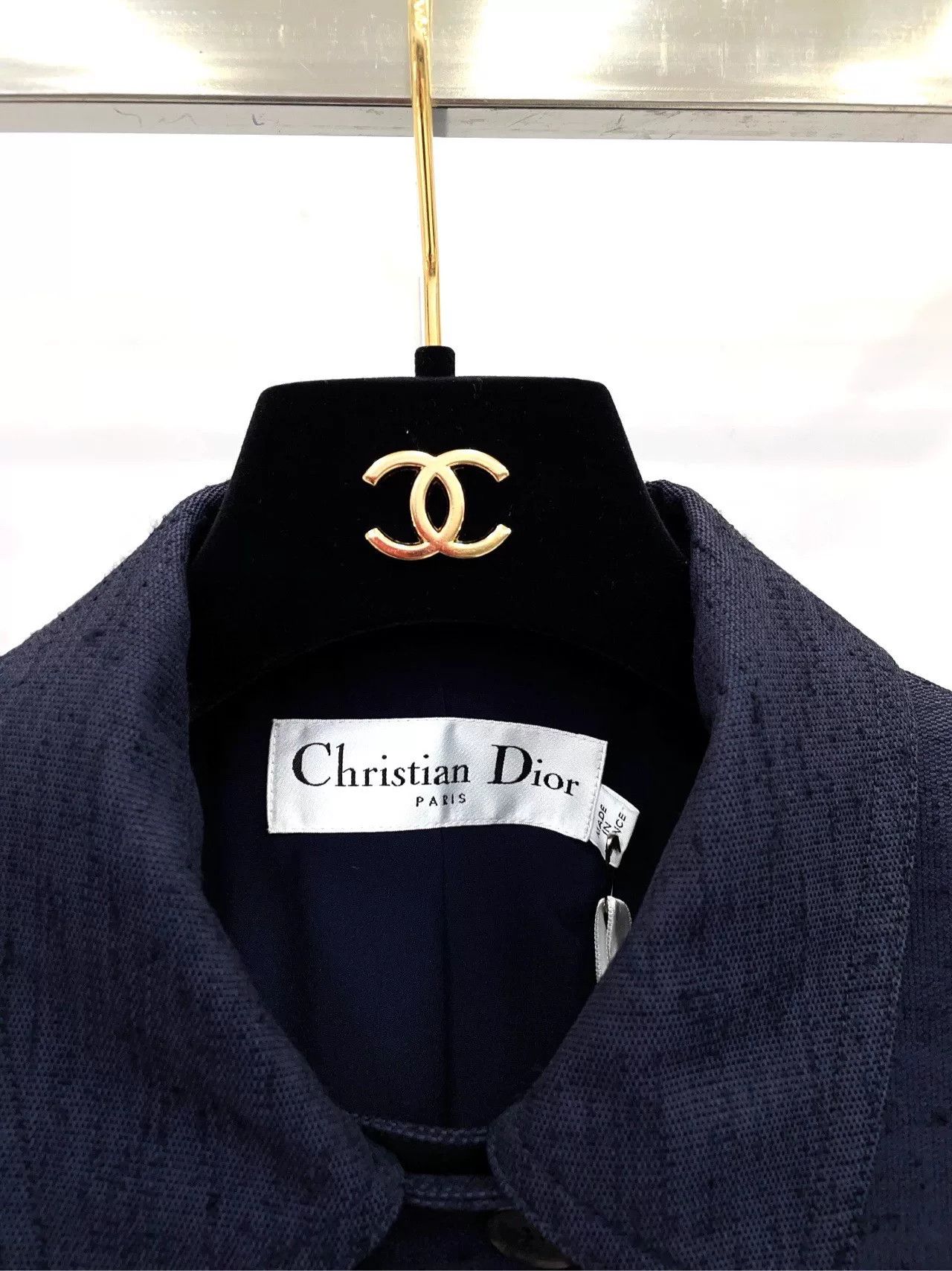 Dior Dior Single-Breasted Lapel Zipper Jacket Size S / US 4 / IT 40 - 8 Thumbnail