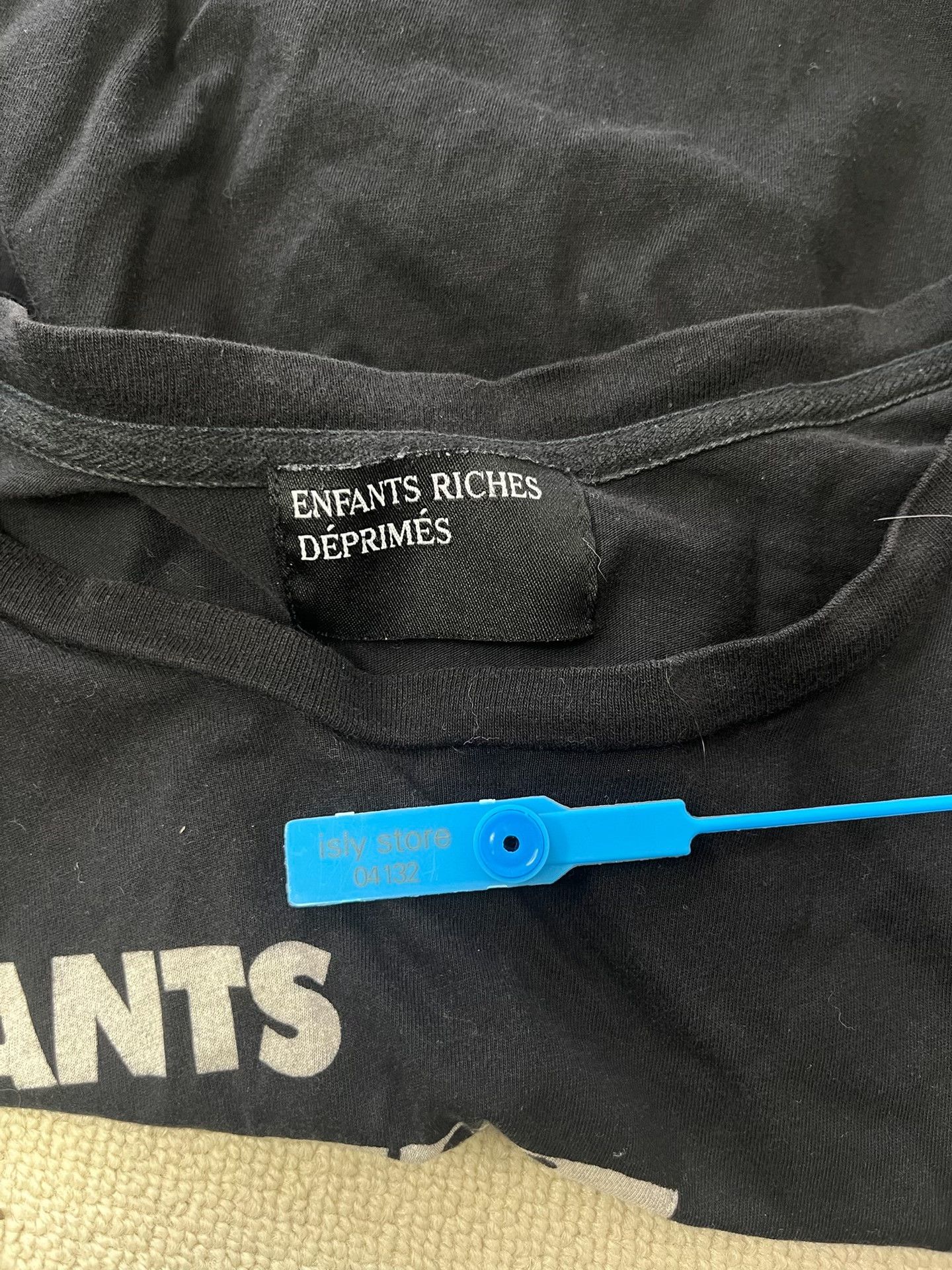 Enfants Riches Deprimes Enfants Riches Deprimes Black Portrait T-Shirt Size L / US 10 / IT 46 - 5 Thumbnail