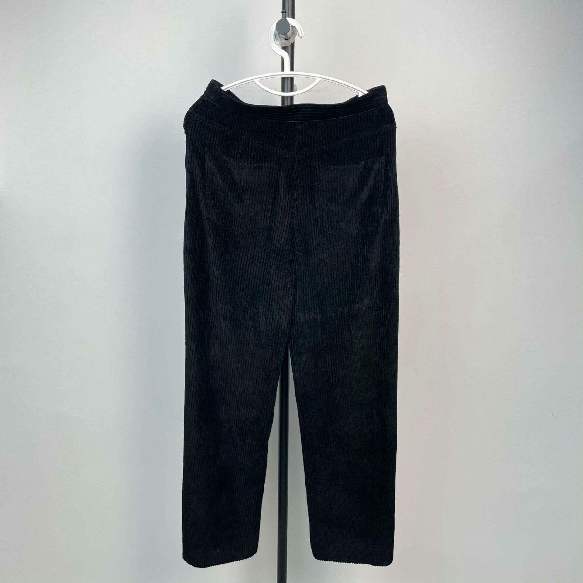 Chanel Chanel 25k Black Straight-Leg Trousers Size 36" / US 14 / IT 50 - 2 Thumbnail