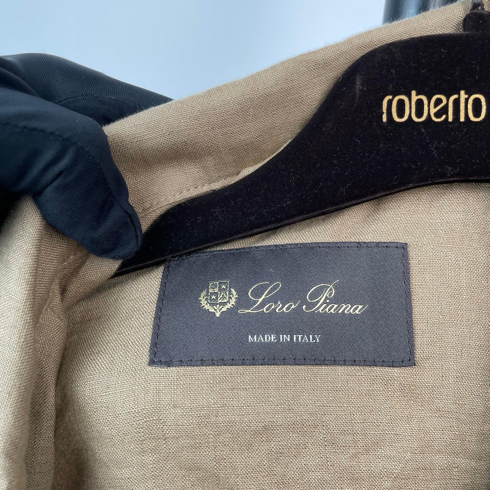 Loro Piana Loro Piana dec524 Khaki Traveller Linen Jacket Size S / US 4 / IT 40 - 6 Thumbnail