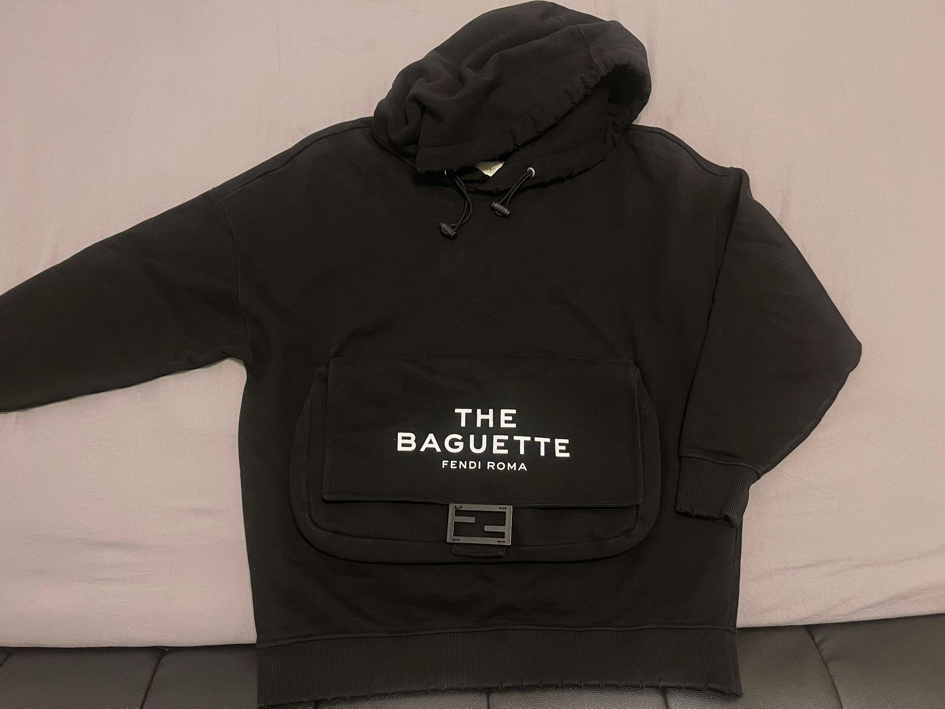 Fendi Fendi x Marc Jacobs Baguette Hoodie Size XXS / US 00 / IT 34 - 2 Thumbnail