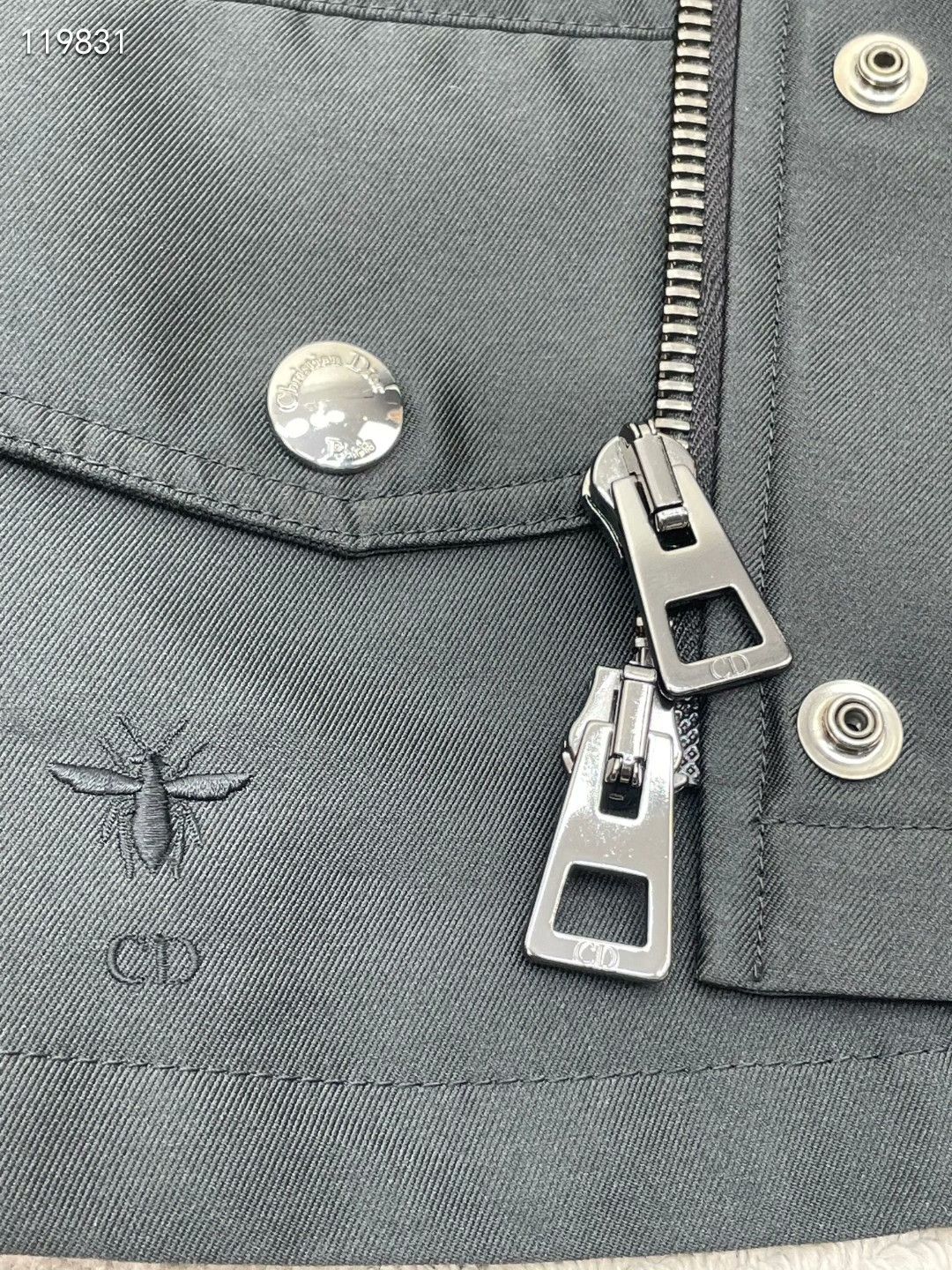 Dior Dior Two-Piece Utility Cotton Coat Size XS / US 0-2 / IT 36-38 - 5 Thumbnail