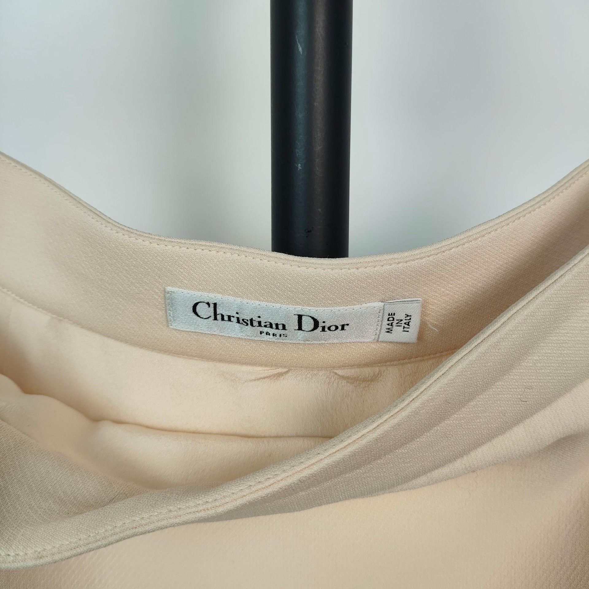 Dior Dior Beige Double-Button Half Skirt Size 38" / US 16 / IT 52 - 4 Thumbnail