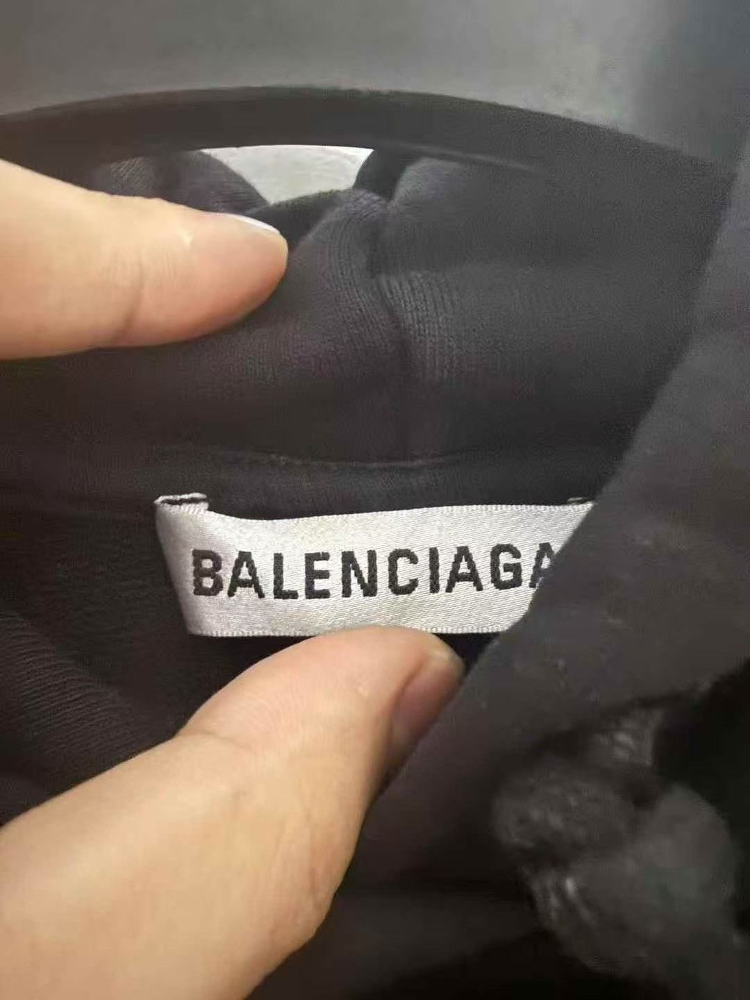 Balenciaga Balenciaga Black Coke Print Hoodie XS Size XS / US 0-2 / IT 36-38 - 3 Thumbnail