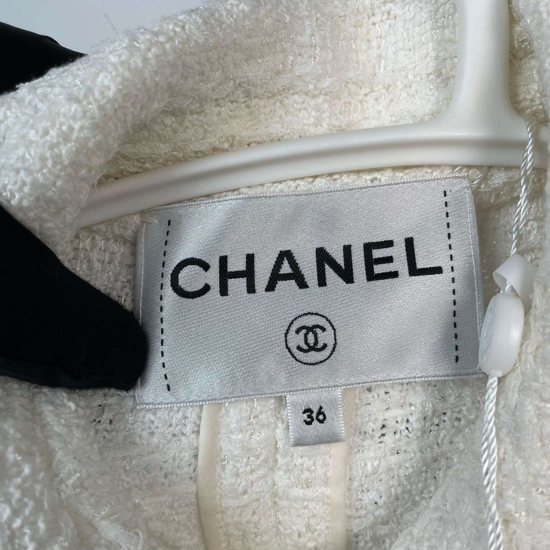 Chanel Chanel 21C Resort White Sash Coat Size XS / US 0-2 / IT 36-38 - 6 Thumbnail