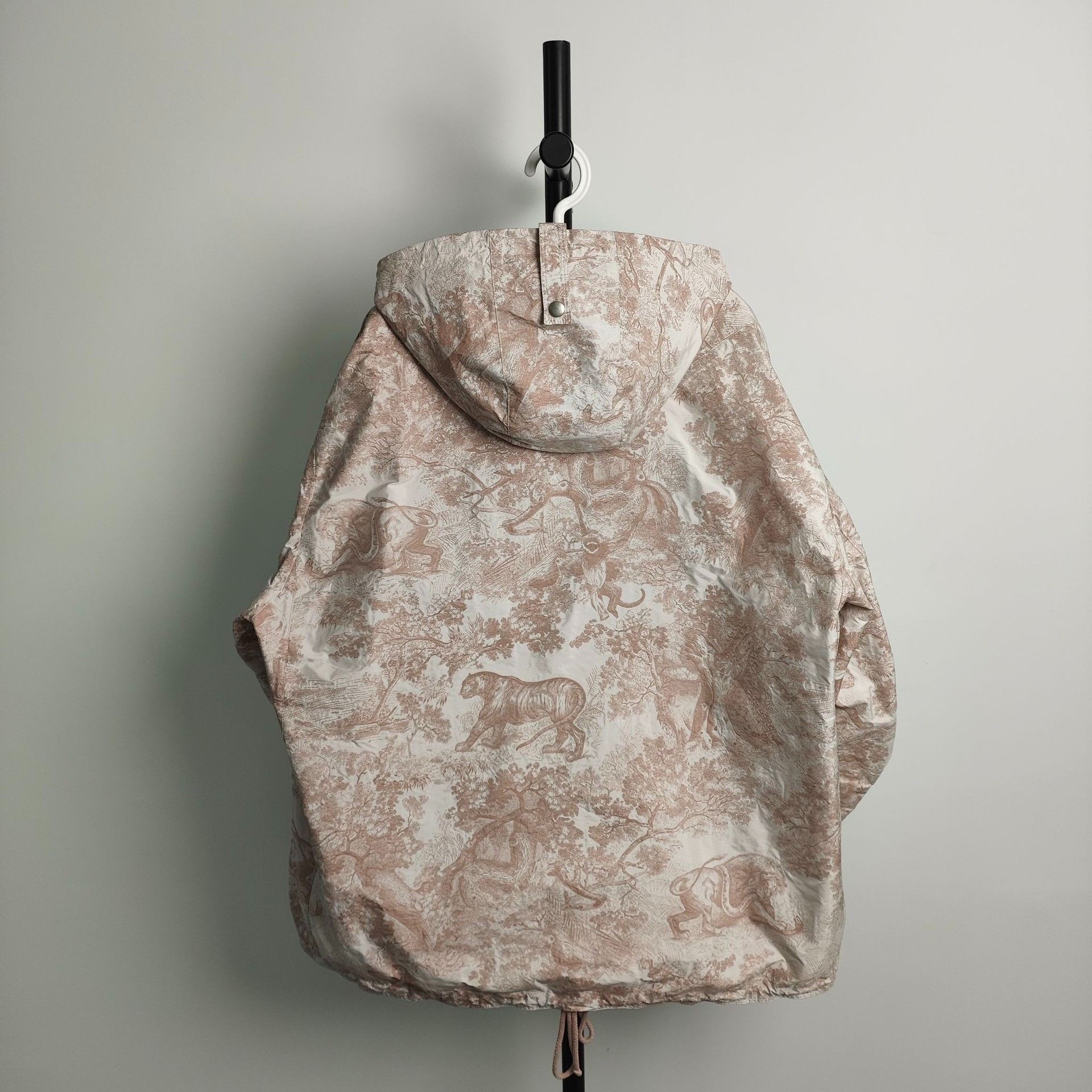 Dior Dior Animal Print Half-Zip Hooded Jacket Size XS / US 0-2 / IT 36-38 - 2 Thumbnail