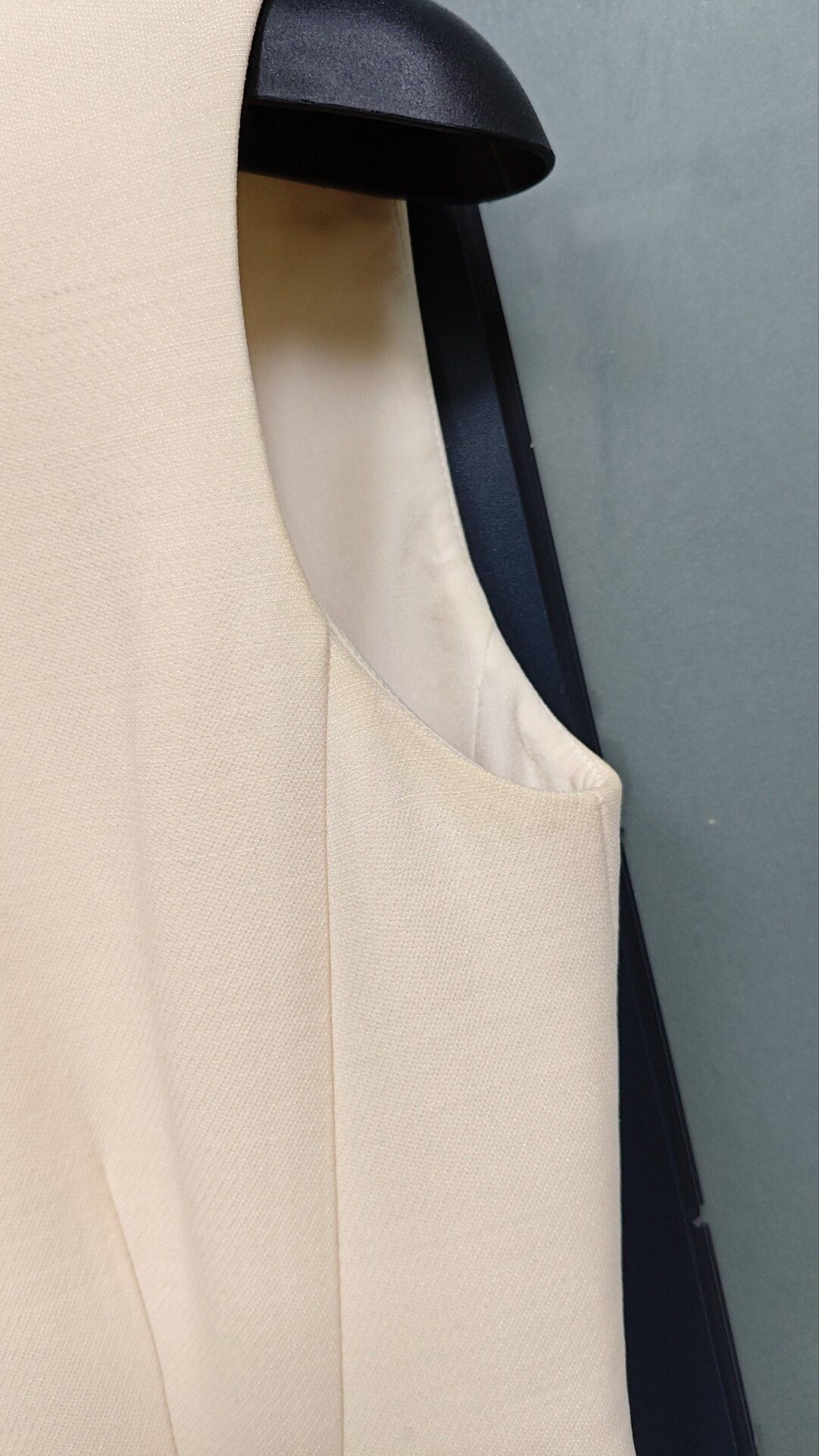 Dior Dior Light Yellow Silk Wool Blend Dress Size XXS / US 00 / IT 34 - 4 Thumbnail