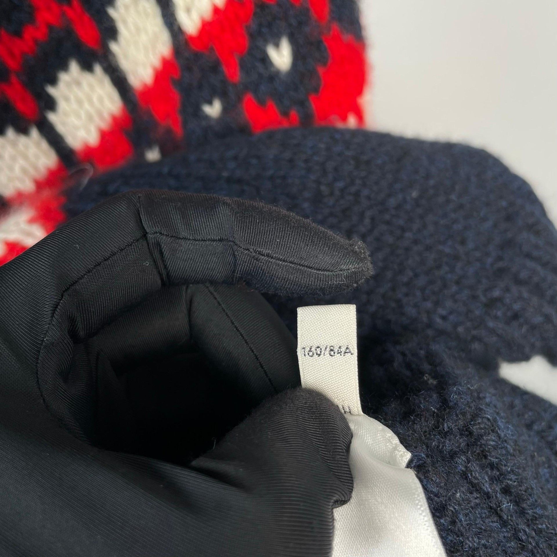 Celine Celine Fair Isle High-Neck Sweater Size S / US 4 / IT 40 - 8 Thumbnail