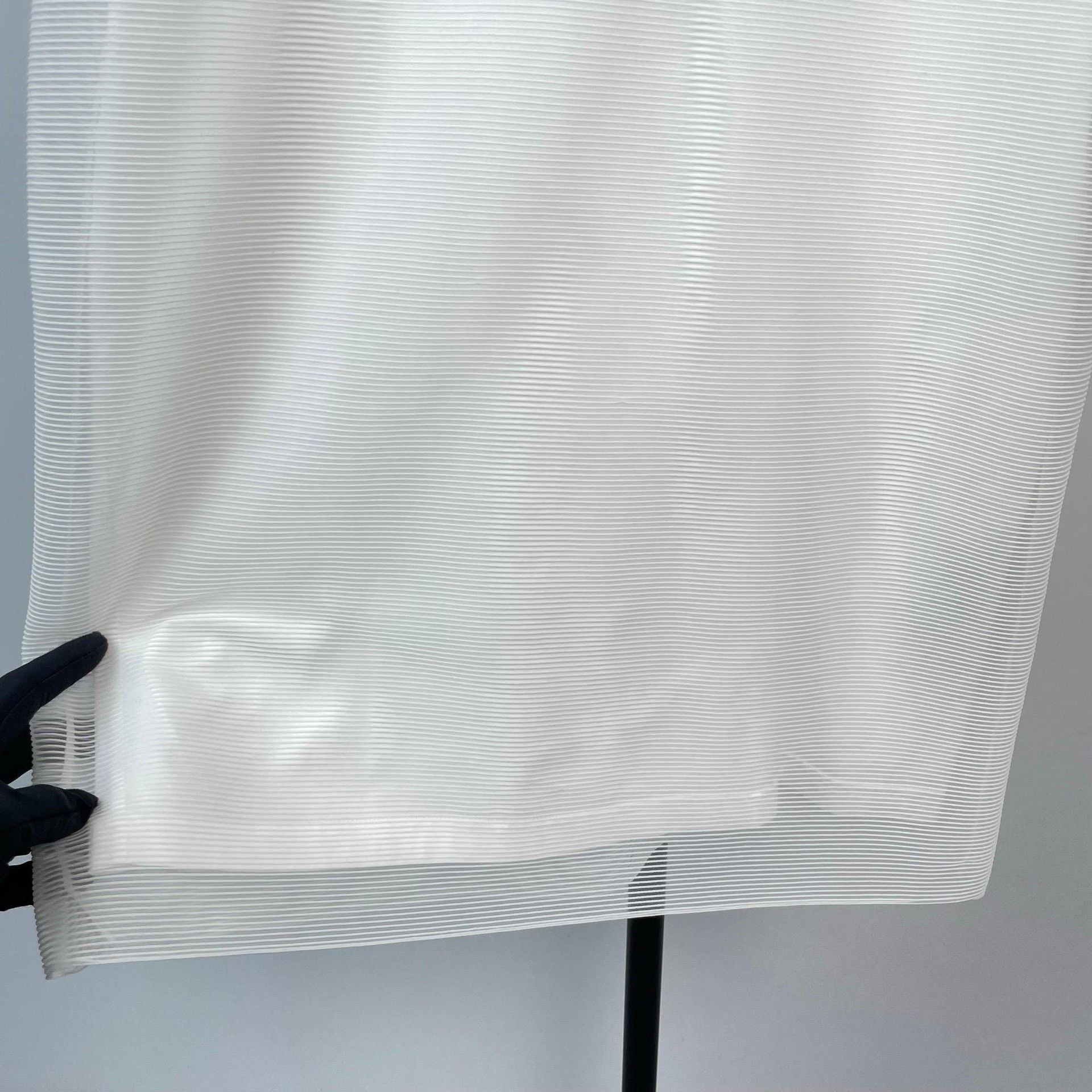 Dior Dior x Stussy White Organza Short-Sleeve Top Size XS / US 0-2 / IT 36-38 - 6 Thumbnail