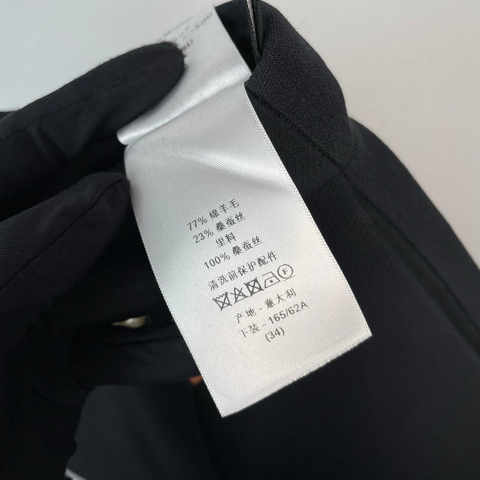 Dior Dior Black High-Waisted CD Buckle Culottes Size 34" / US 12 / IT 48 - 7 Thumbnail