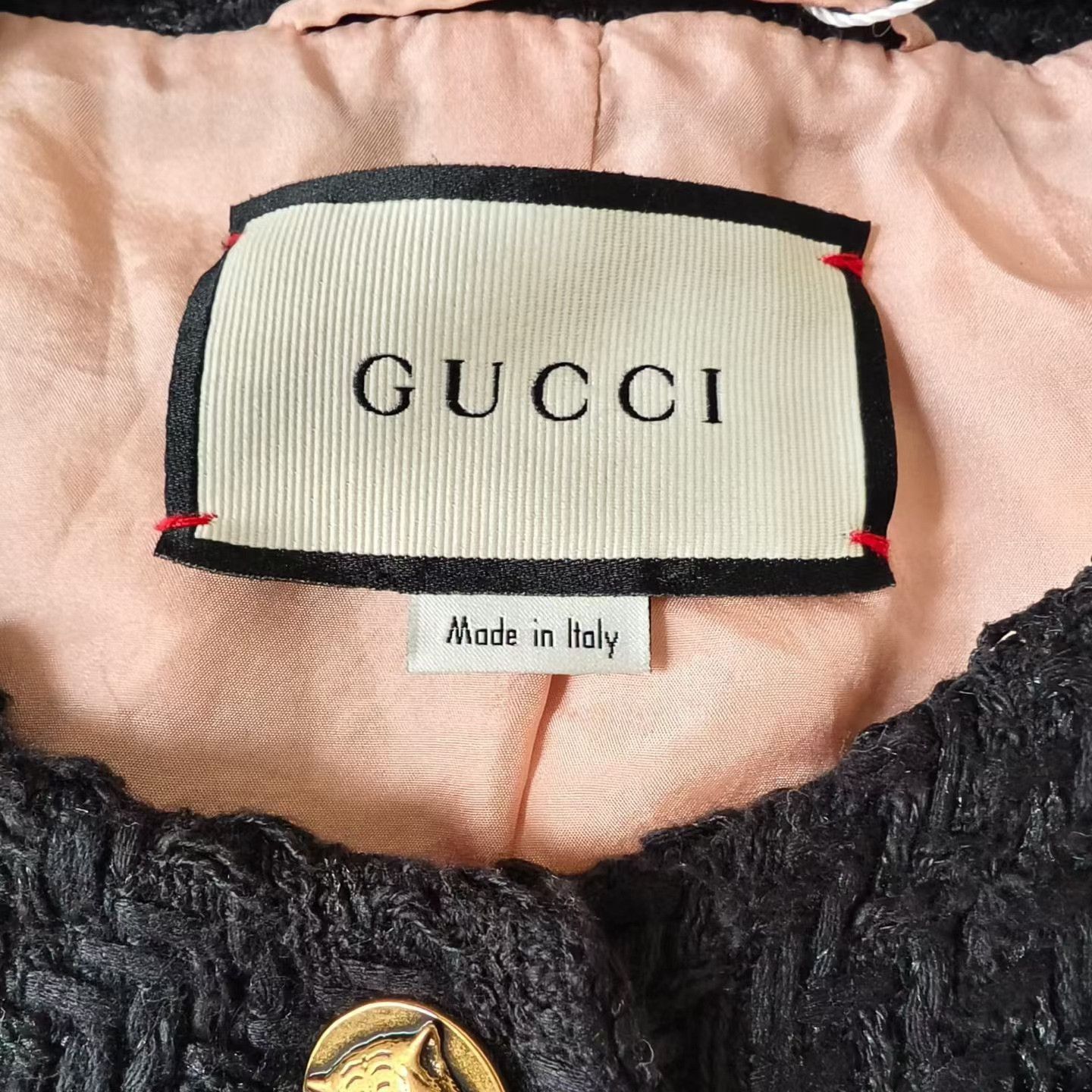 Gucci Gucci Ivory Rainbow Weave Tweed Jacket Size S / US 4 / IT 40 - 3 Thumbnail