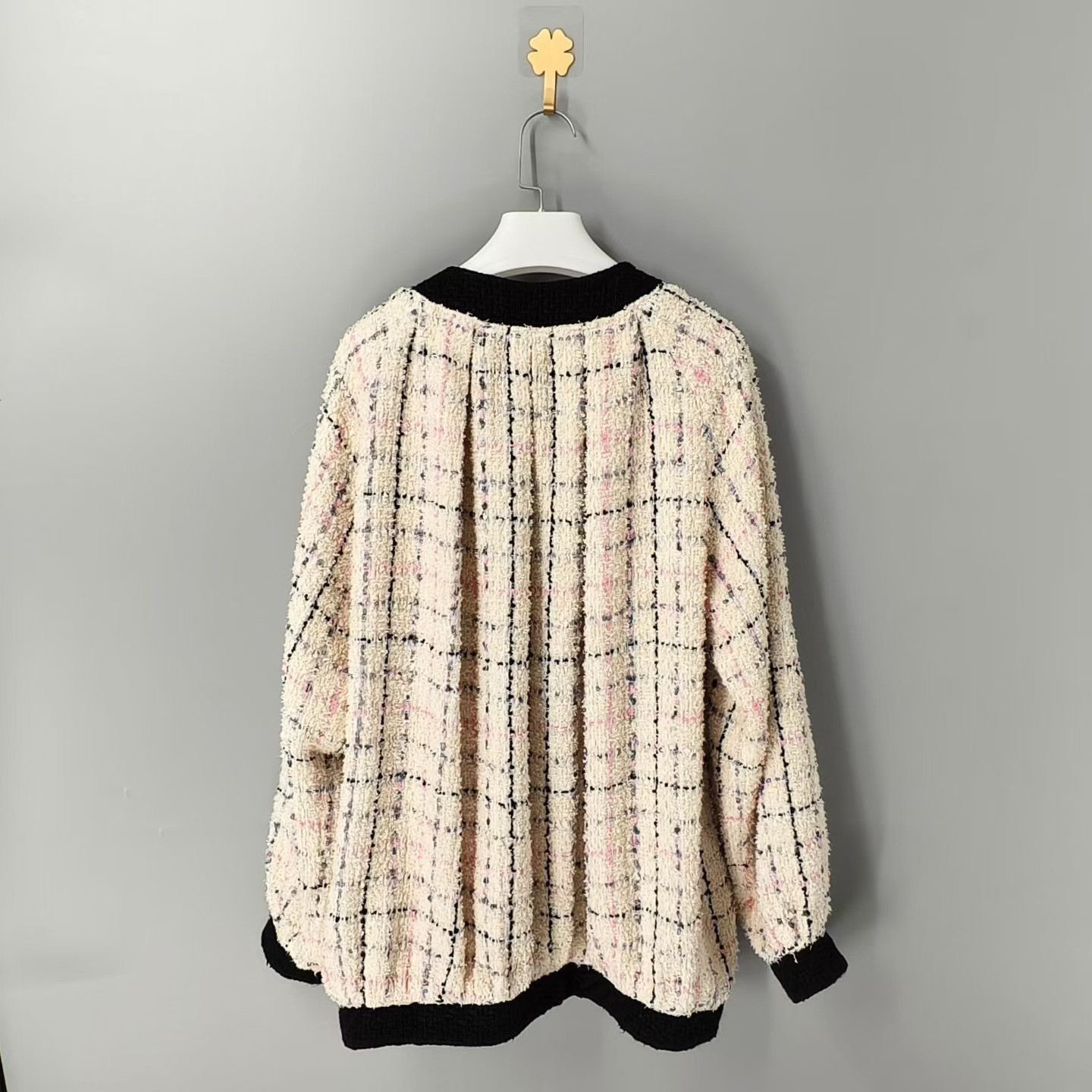 Gucci Gucci Ivory Rainbow Weave Tweed Jacket Size S / US 4 / IT 40 - 2 Thumbnail