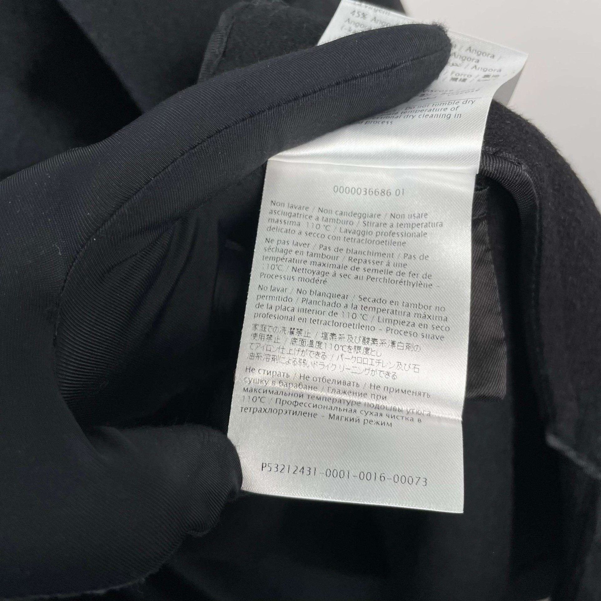 Valentino Valentino Black Puffed Sleeve Wool Coat Size M / US 6-8 / IT 42-44 - 9 Thumbnail