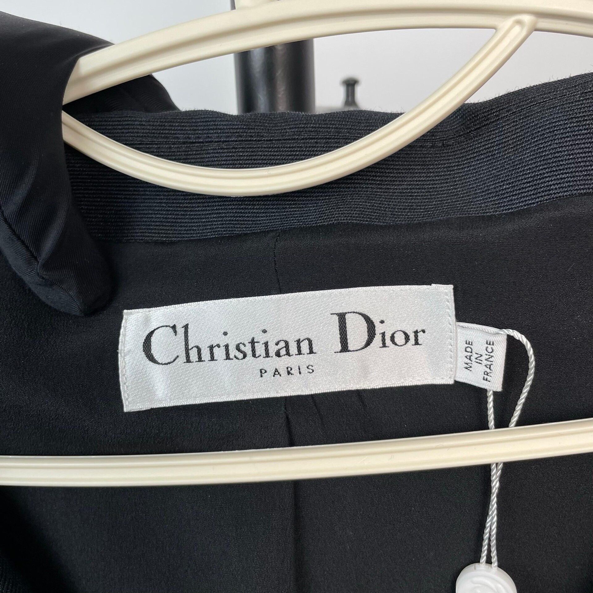 Dior Dior Dark Blue Sleeveless Lapel Vest Dress Size S / US 4 / IT 40 - 4 Thumbnail