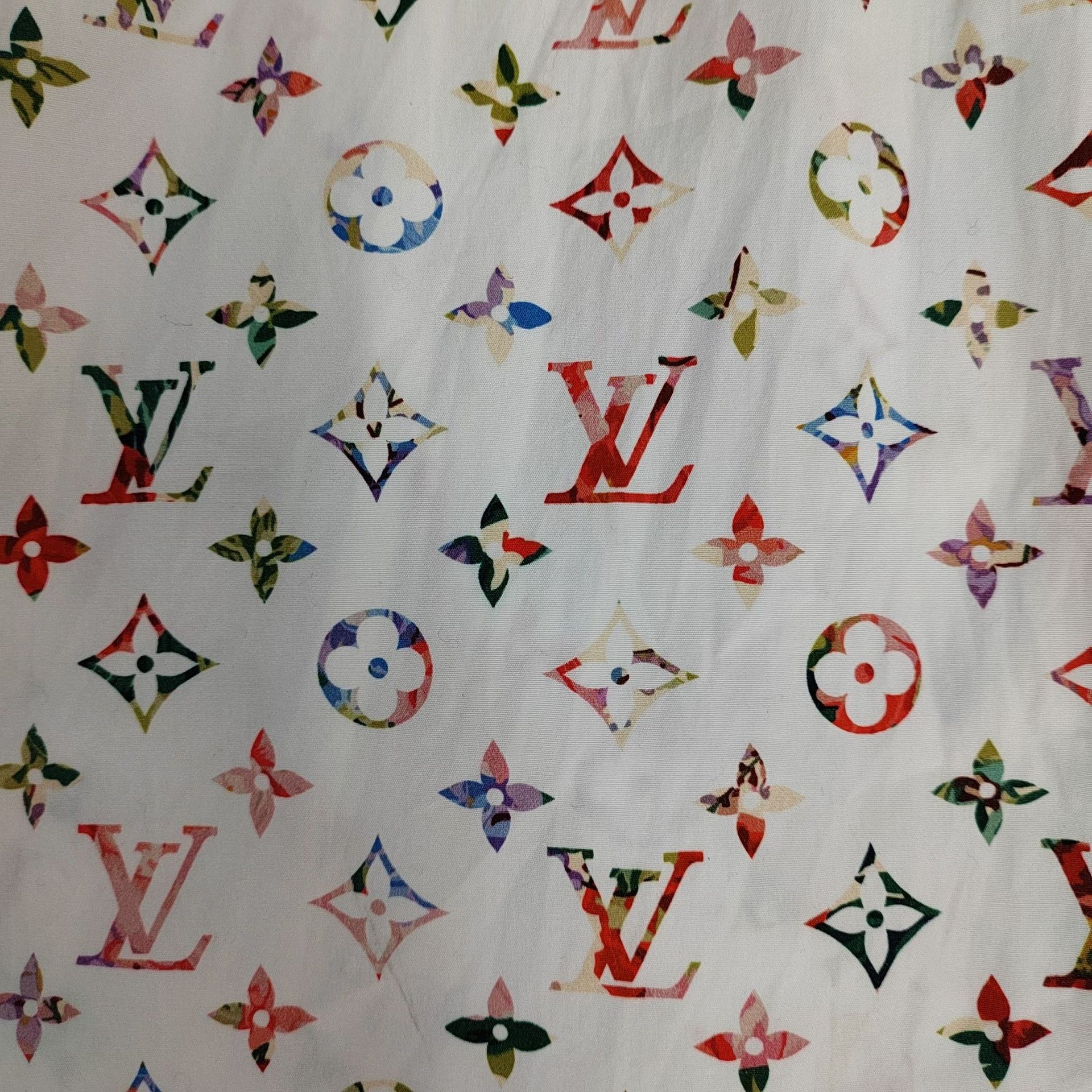 Louis Vuitton Louis Vuitton White Colorful Print Shirt Size XXS / US 00 / IT 34 - 3 Thumbnail