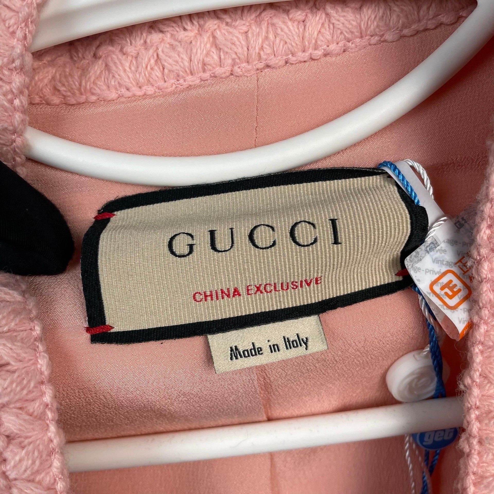 Gucci Gucci Pink Tassel Open Front Cardigan Size S / US 4 / IT 40 - 5 Thumbnail