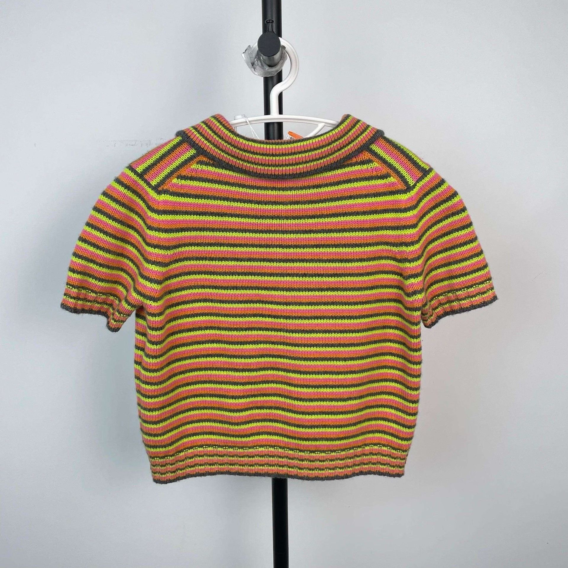 Dior Dior Colorful Stripe Bee Knit Top Size S / US 4 / IT 40 - 2 Thumbnail