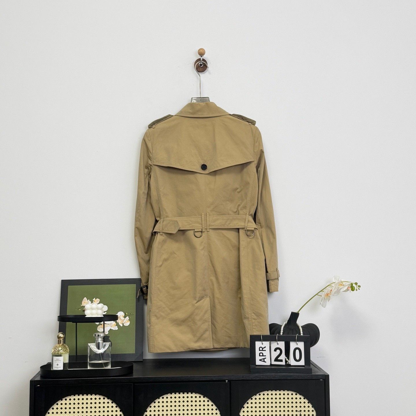 Burberry Burberry Khaki Trench Coat UK10 Size S / US 4 / IT 40 - 5 Thumbnail