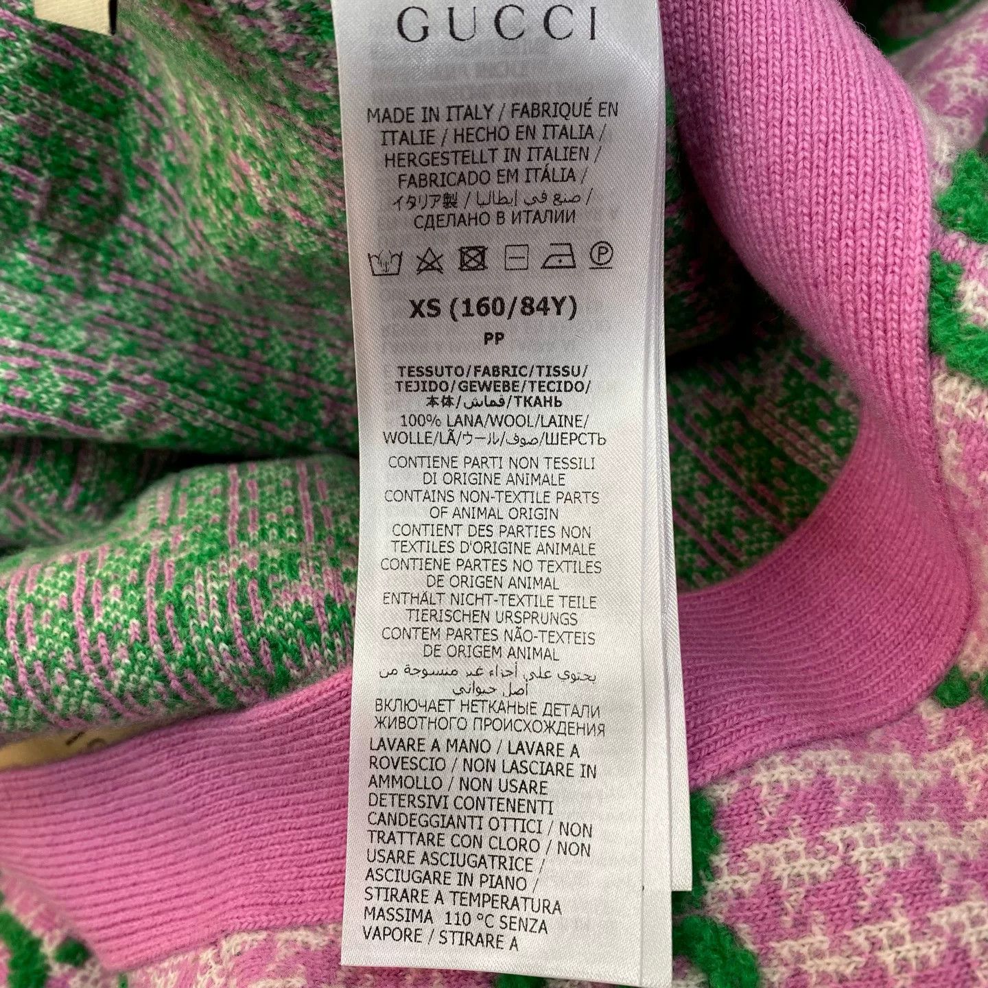 Gucci Gucci V-Neck Double G Print Cardigan Size XS / US 0-2 / IT 36-38 - 5 Thumbnail