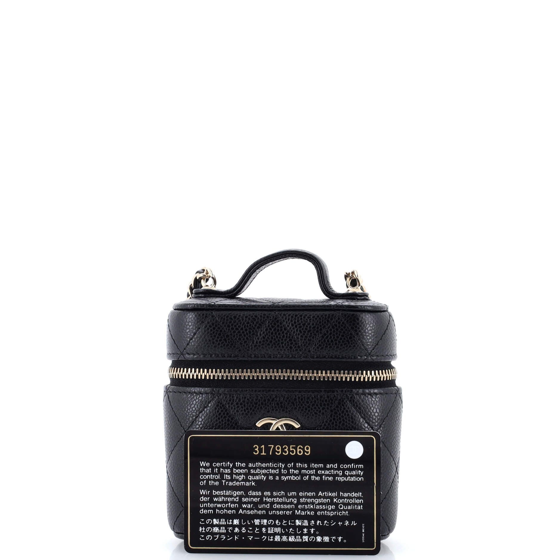 Chanel Handle with Care Vanity Case with Chain Size ONE SIZE - 2 Thumbnail