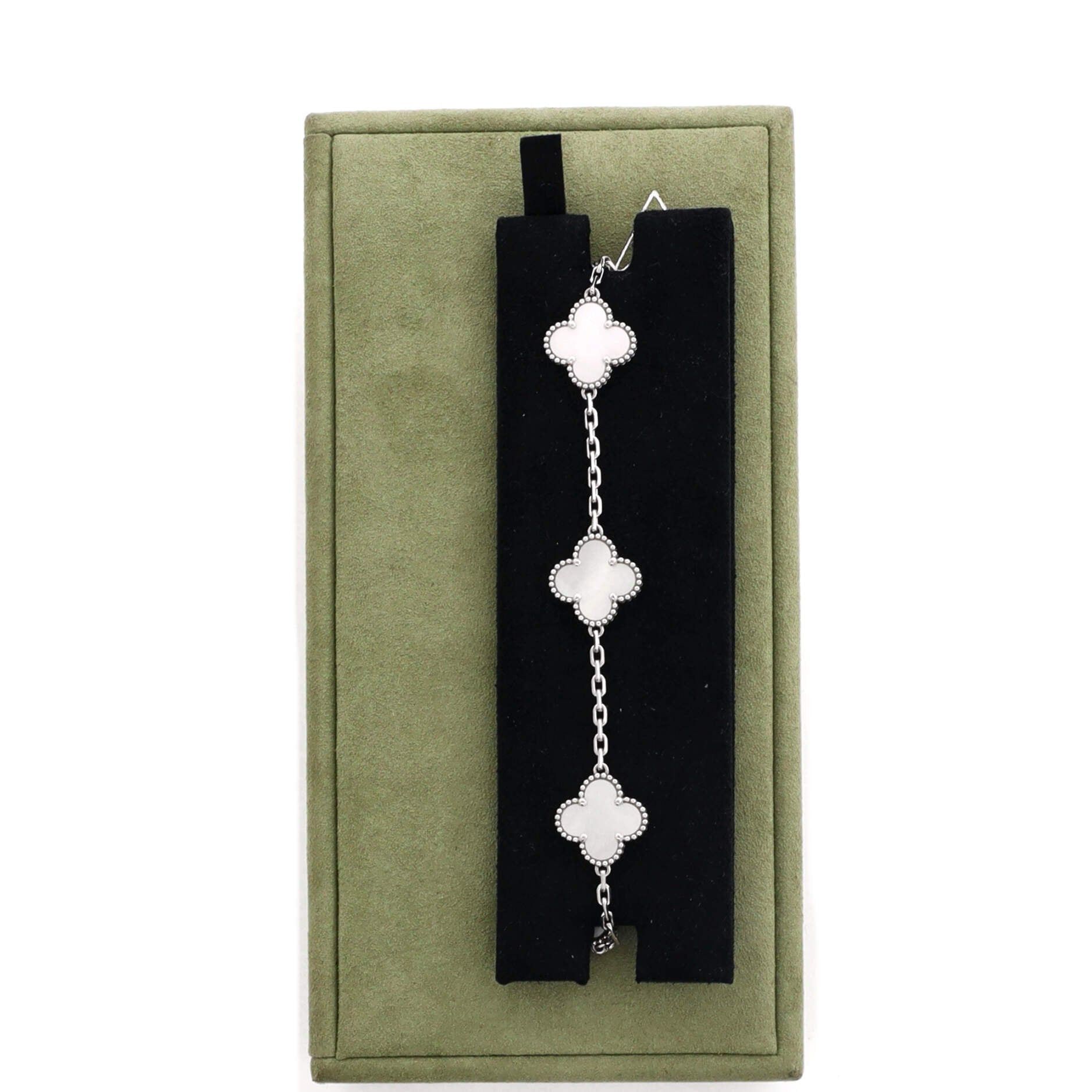 Van Cleef & Arpels Vintage Alhambra 5 Motifs Bracelet Size ONE SIZE - 2 Thumbnail