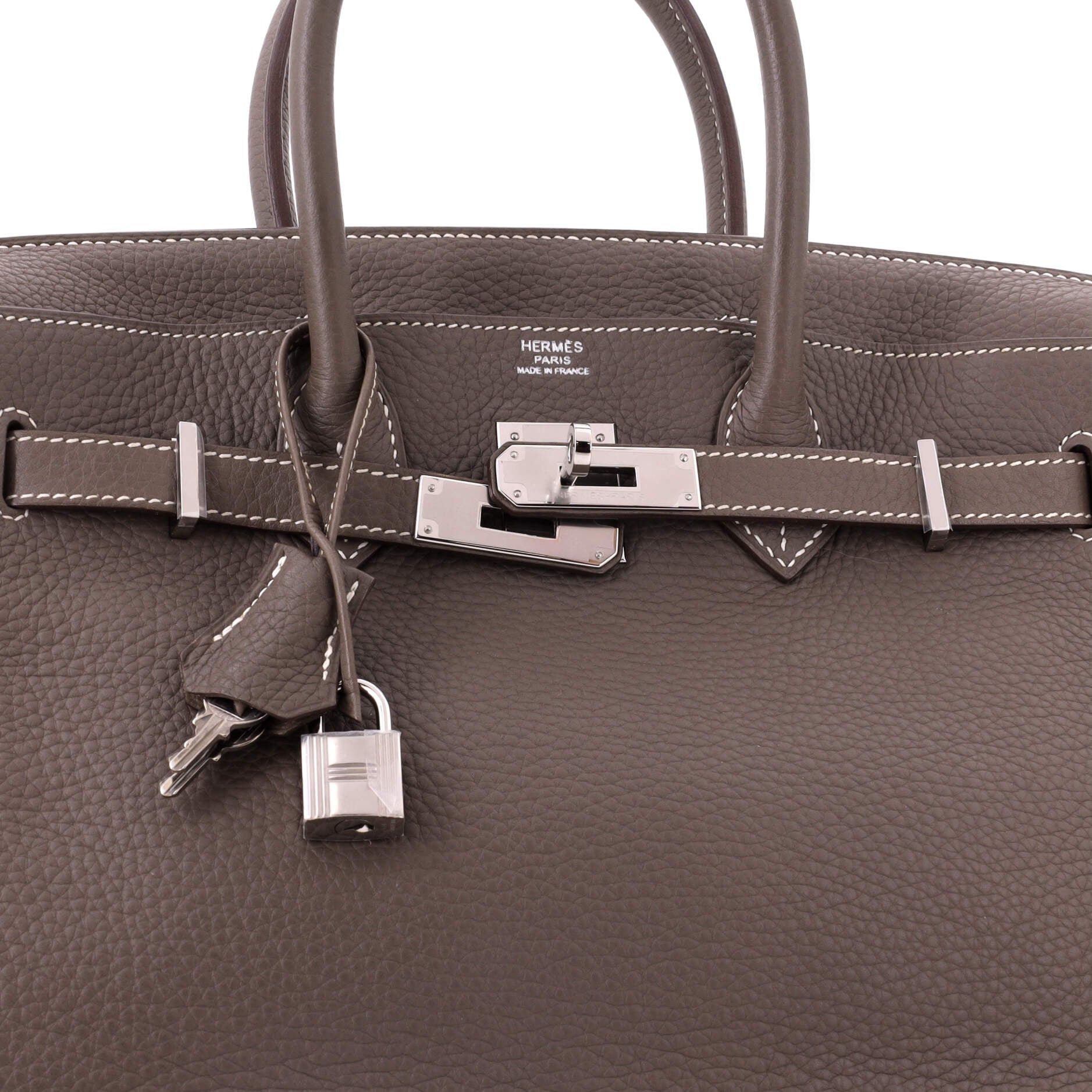 Hermes Birkin Handbag Size ONE SIZE - 7 Thumbnail