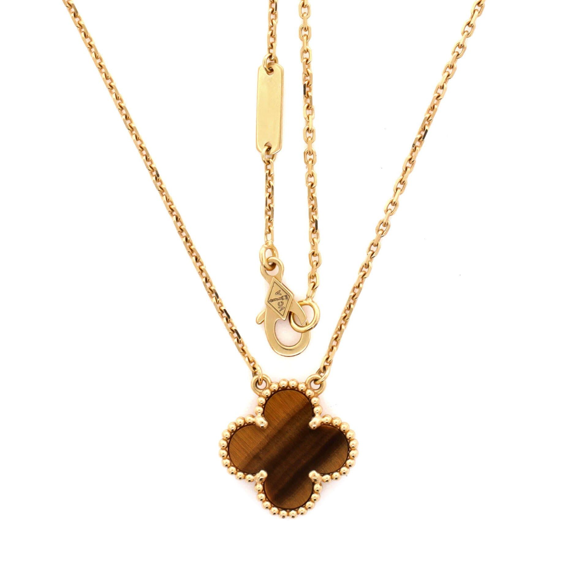 Van Cleef & Arpels Vintage Alhambra Pendant Necklace Size ONE SIZE - 3 Thumbnail