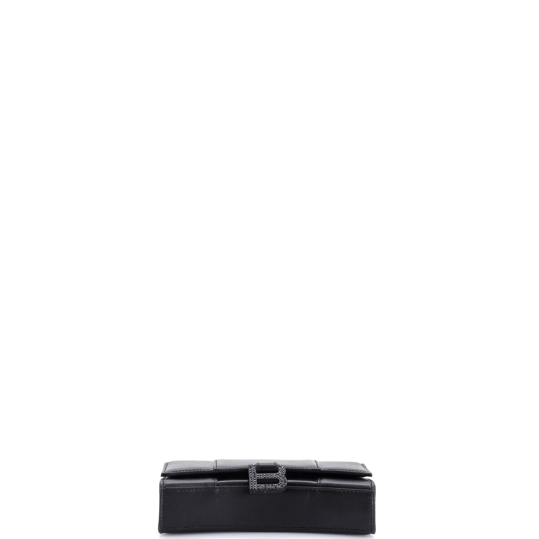 Balenciaga Hourglass Chain Wallet Size ONE SIZE - 4 Thumbnail