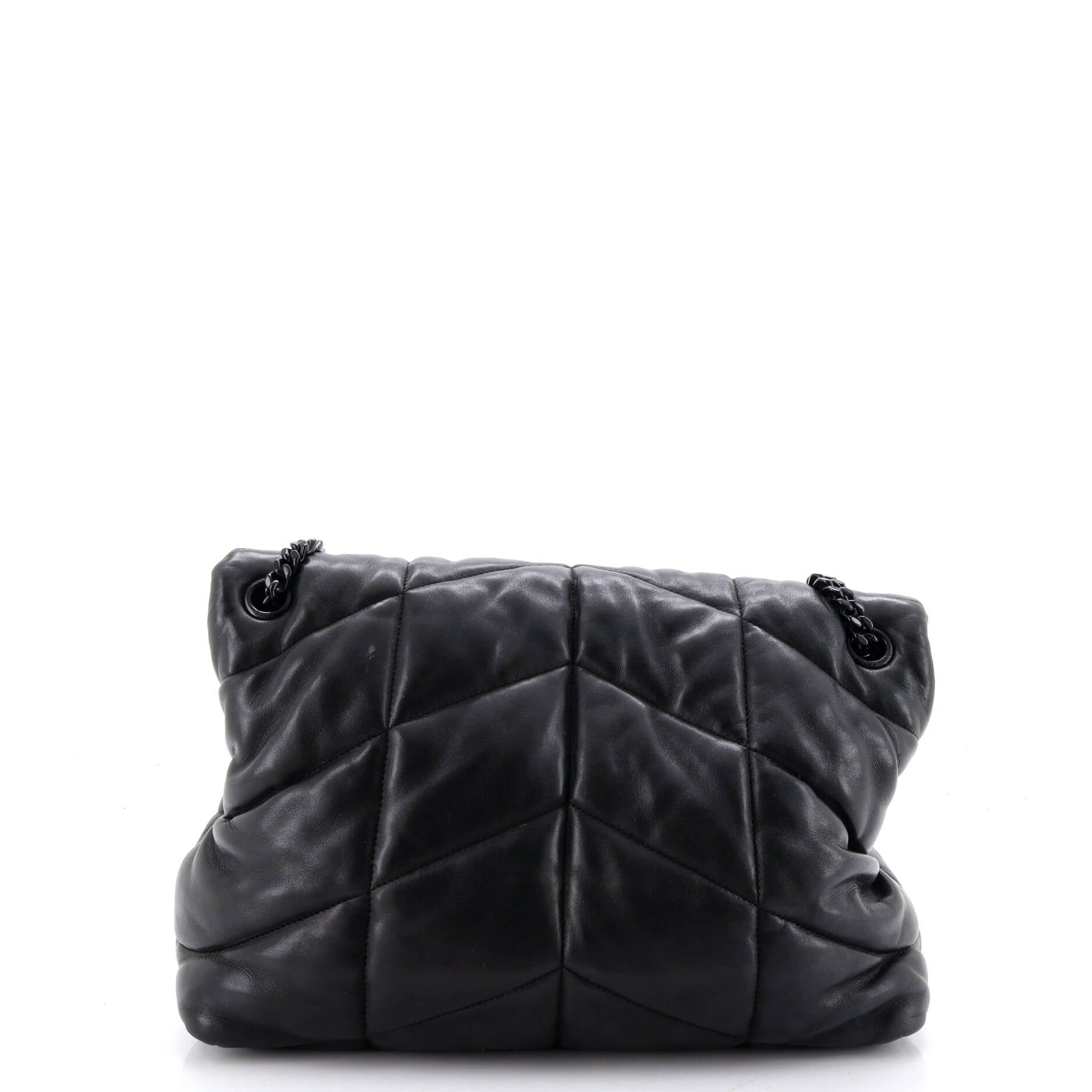 Saint Laurent Paris Loulou Puffer Shoulder Bag Size ONE SIZE - 3 Thumbnail