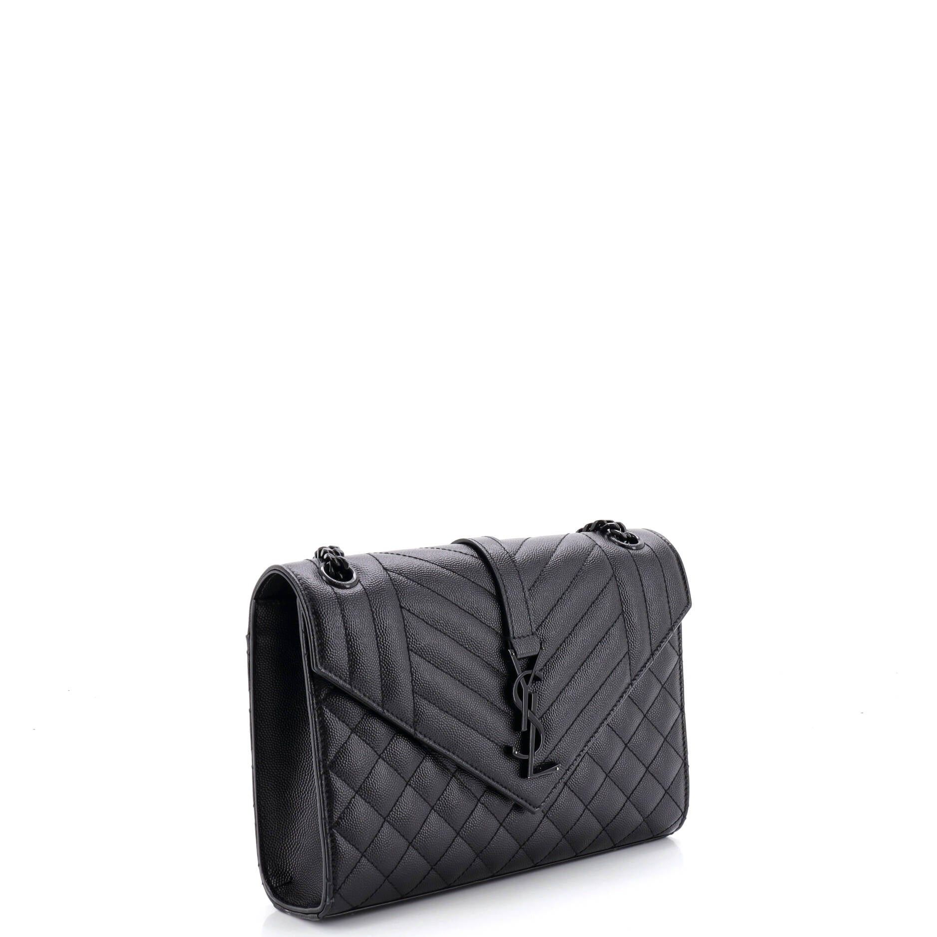 Saint Laurent Paris Classic Monogram Envelope Satchel Size ONE SIZE - 2 Thumbnail