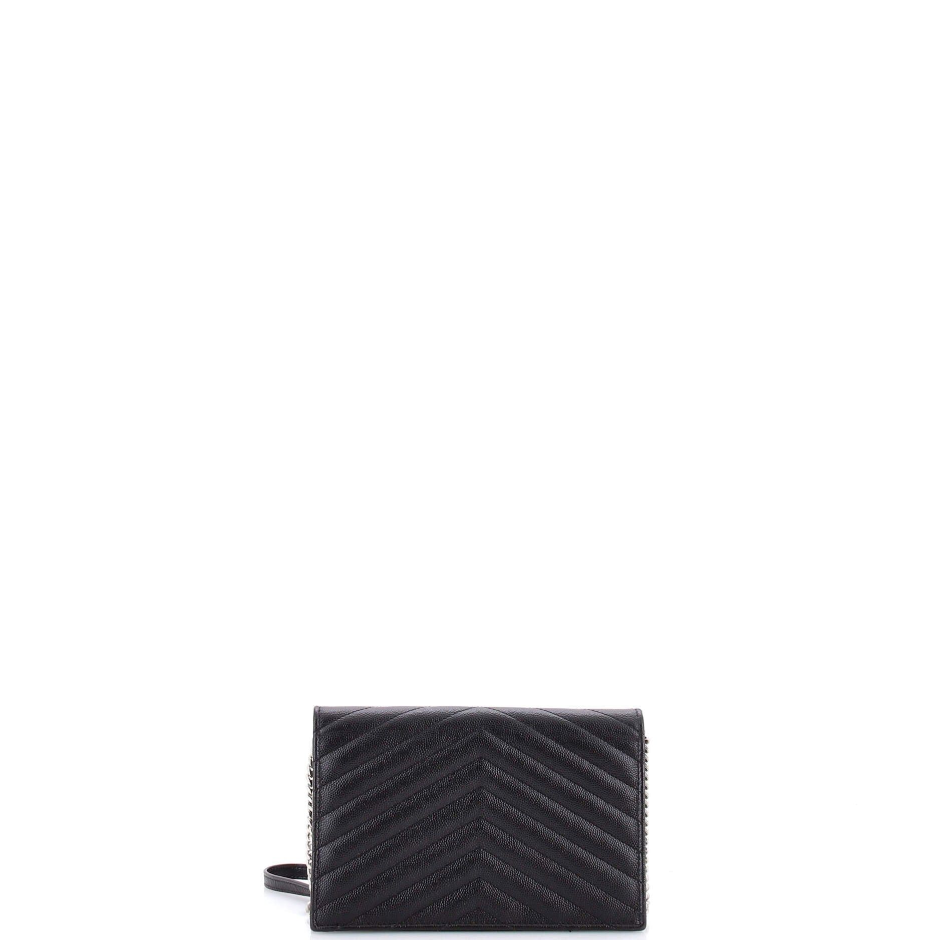 Saint Laurent Paris Classic Monogram Wallet on Chain Size ONE SIZE - 3 Thumbnail