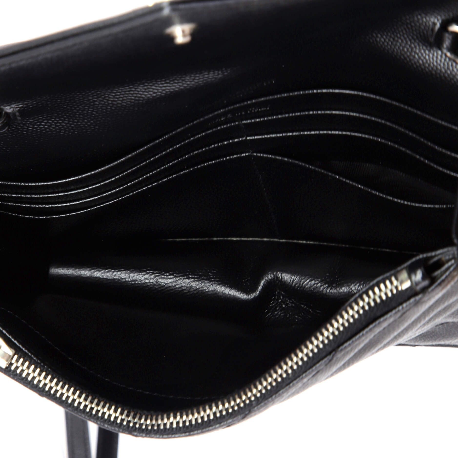 Saint Laurent Paris Classic Monogram Wallet on Chain Size ONE SIZE - 5 Thumbnail