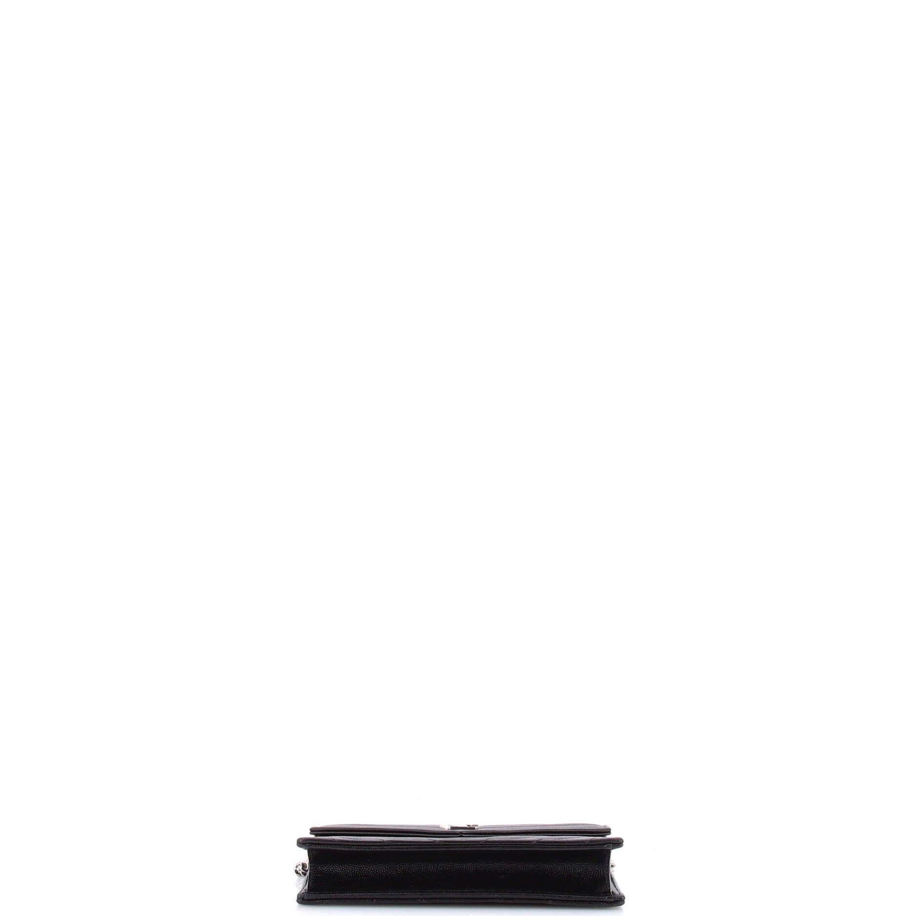 Saint Laurent Paris Classic Monogram Wallet on Chain Size ONE SIZE - 4 Thumbnail