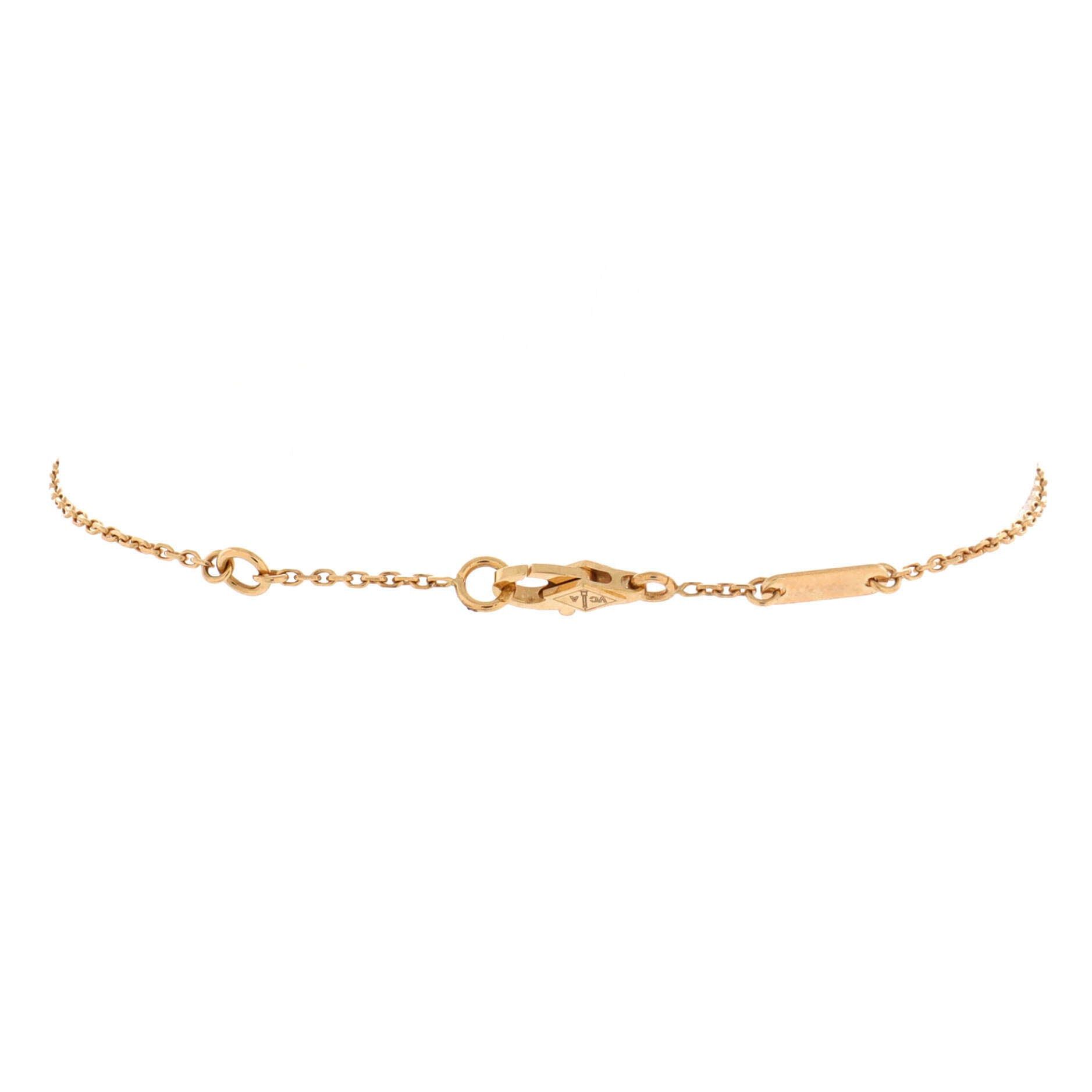 Van Cleef & Arpels Sweet Alhambra Butterfly Bracelet Size ONE SIZE - 3 Thumbnail