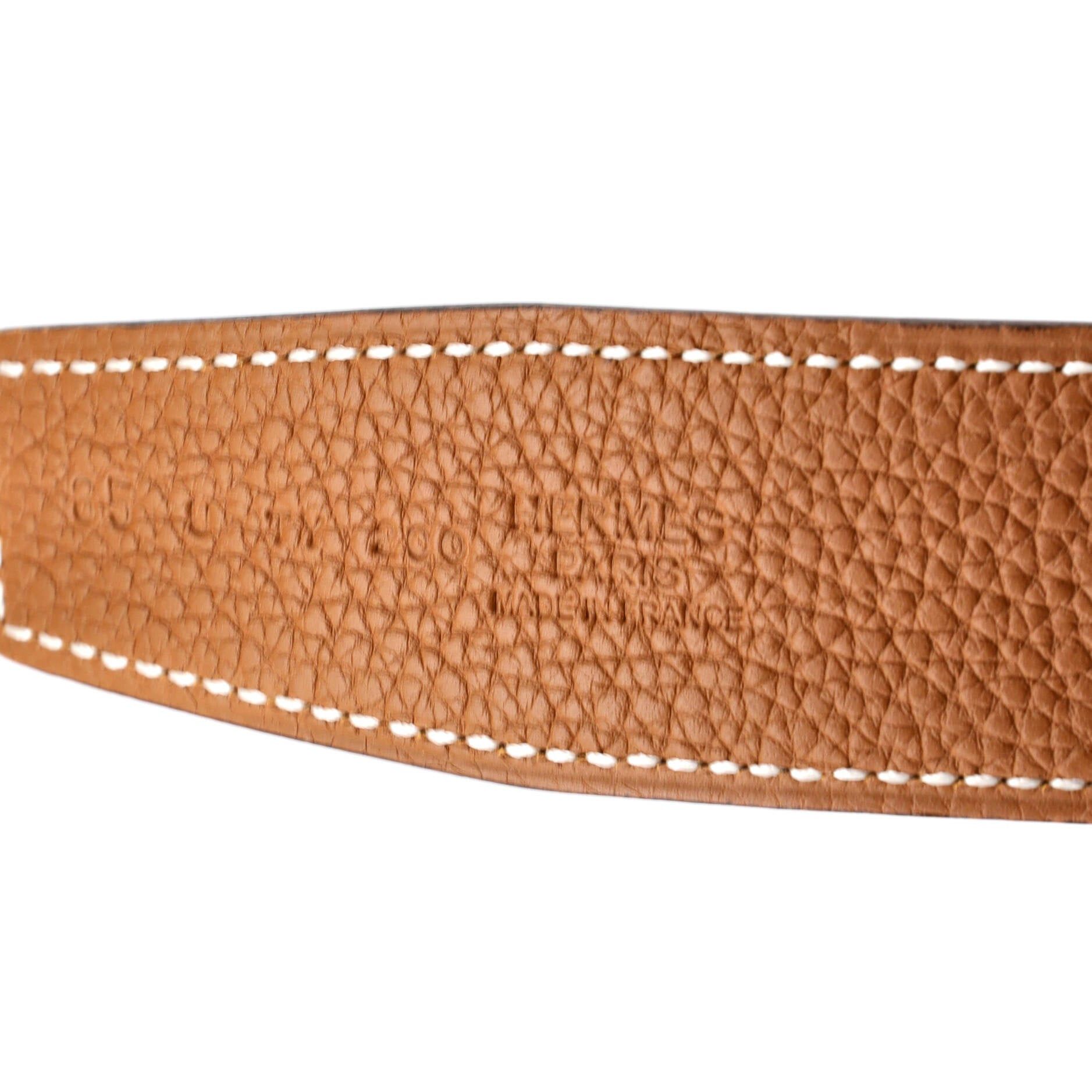 Hermes H Au Carre Reversible Belt Size ONE SIZE - 3 Thumbnail