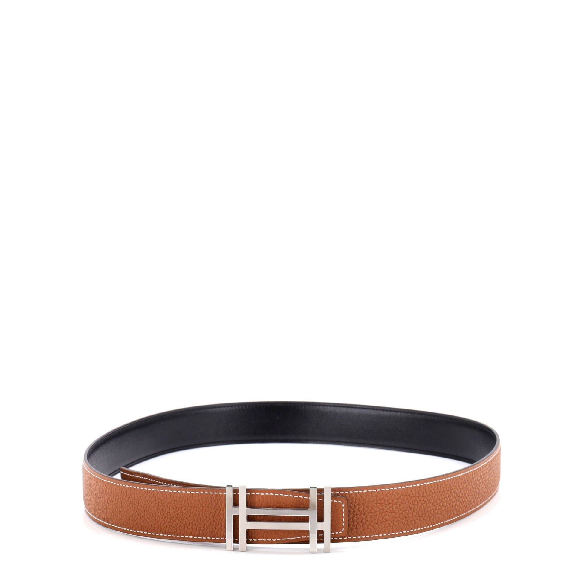 Hermes H Au Carre Reversible Belt Size ONE SIZE - 2 Thumbnail