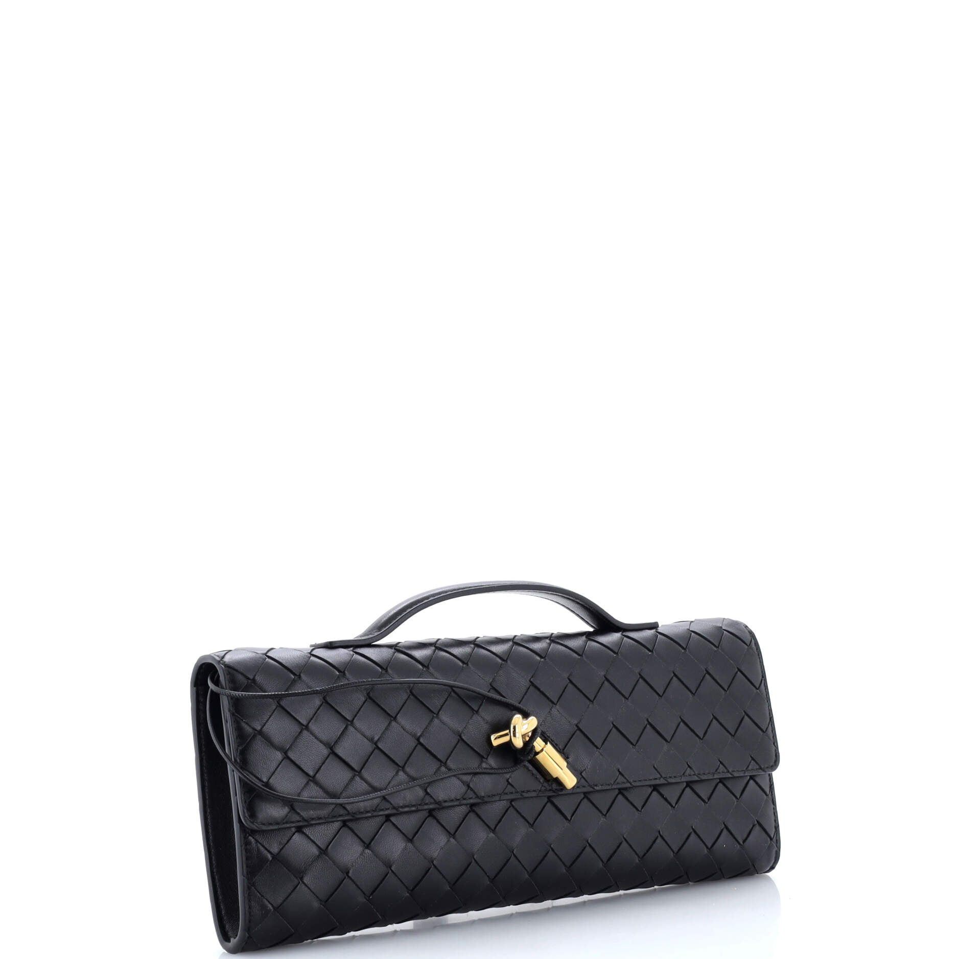 Bottega Veneta Andiamo Top Handle Clutch Size ONE SIZE - 2 Thumbnail