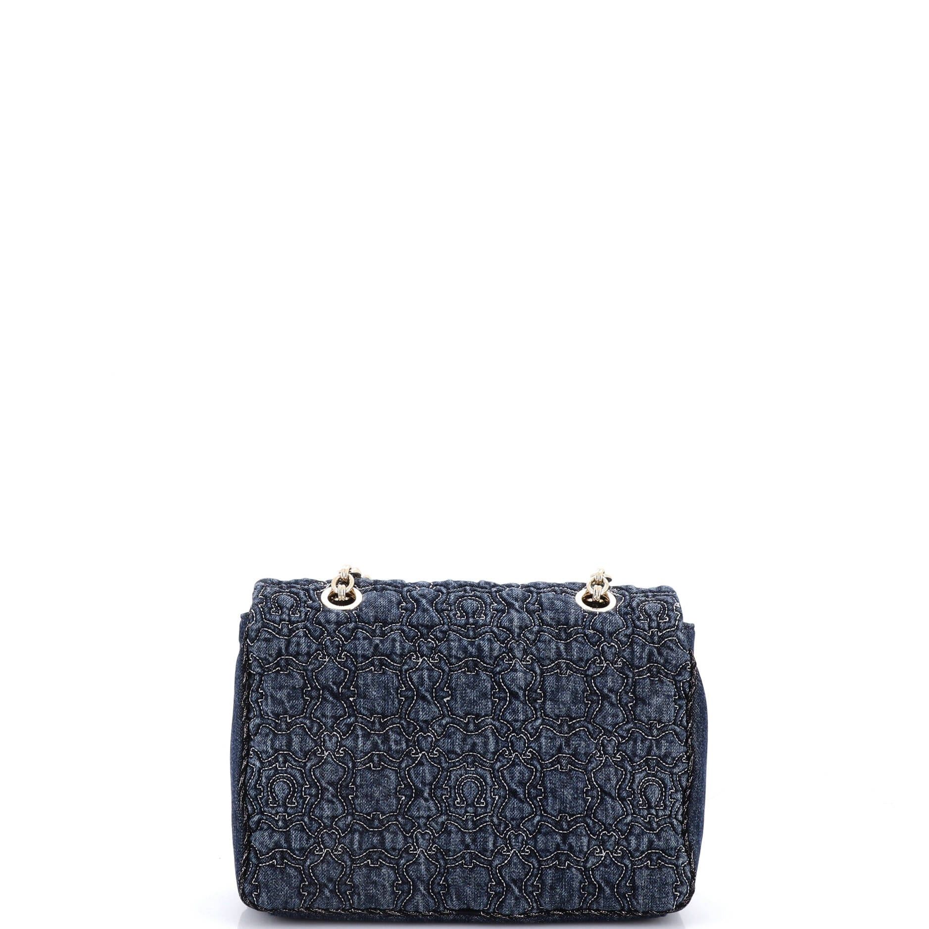 Salvatore Ferragamo Gancini Galore Chain Flap Bag Size ONE SIZE - 3 Thumbnail