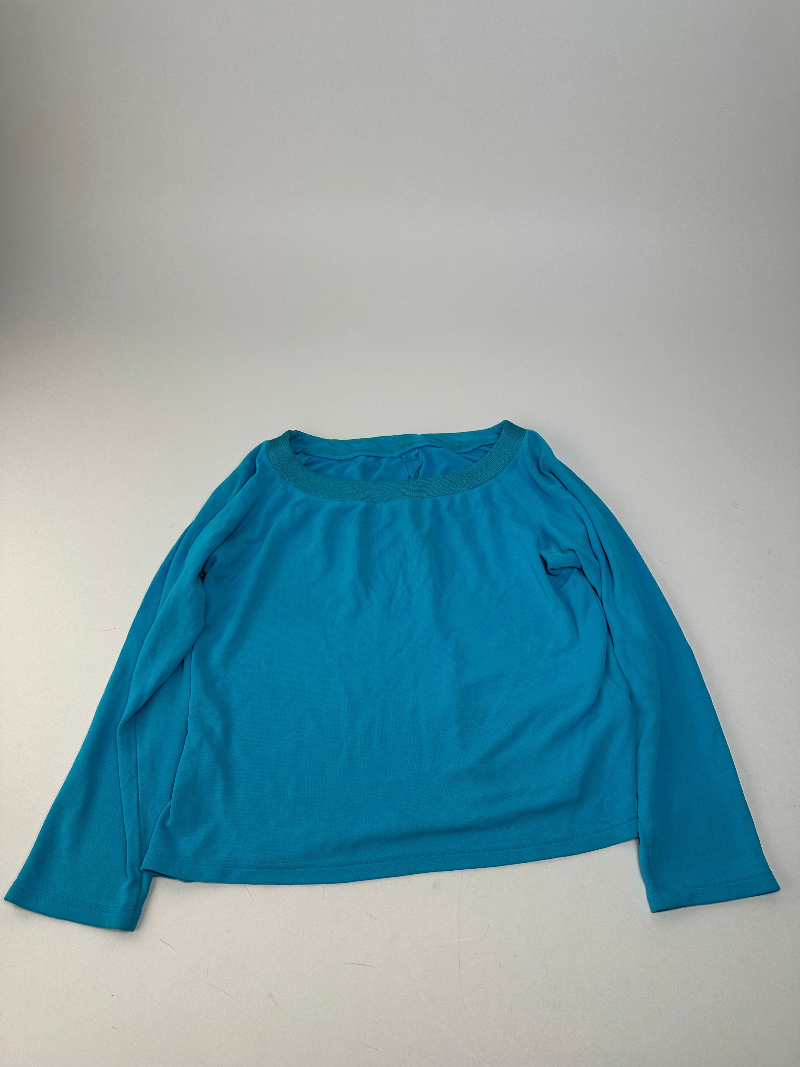 Other Vintage Christian Dior Boat Neck Knit Top Turquoise L Size L / US 10 / IT 46 - 4 Thumbnail