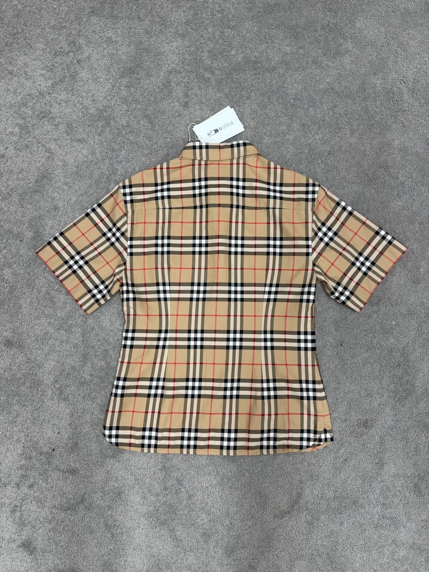 Burberry Burberry Iconic Check Short-Sleeve Shirt Size S / US 4 / IT 40 - 3 Thumbnail