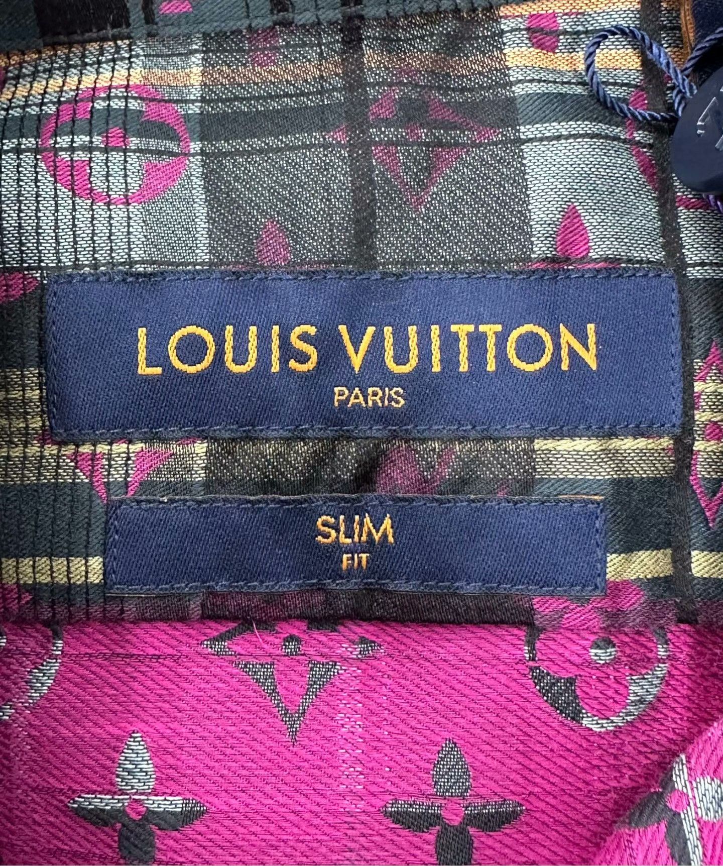 Louis Vuitton Louis Vuitton Neon Plaid Button-Up Shirt Size XS / US 0-2 / IT 36-38 - 3 Thumbnail