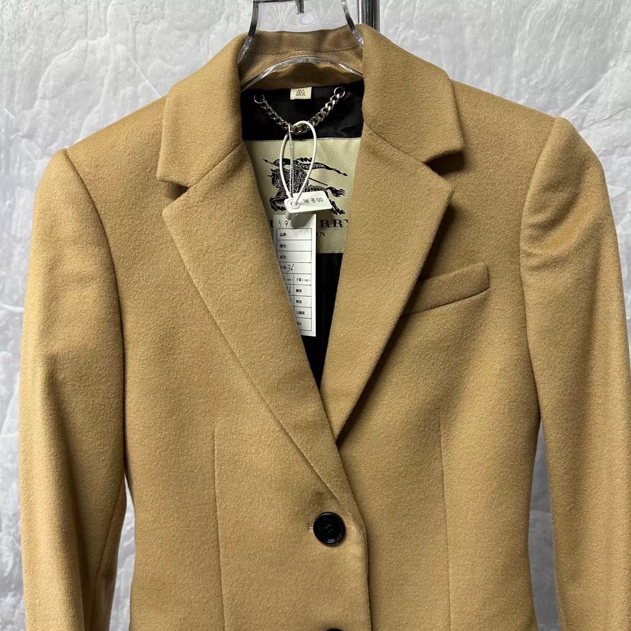 Burberry Burberry Long Wool Coat Size XS / US 0-2 / IT 36-38 - 2 Thumbnail