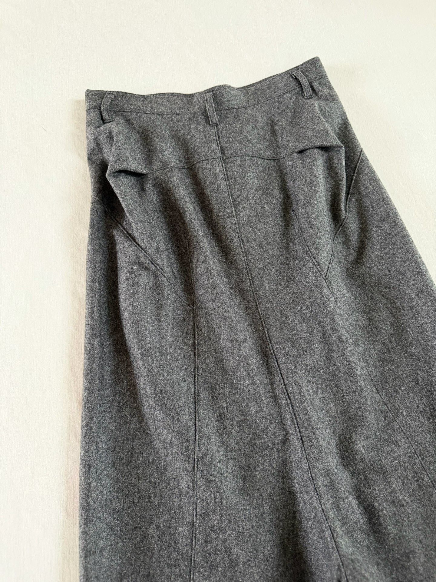Rei Kawakubo Comme des Garçons 2014 Tricot Low-Rise Pants Size 22" - 8 Thumbnail
