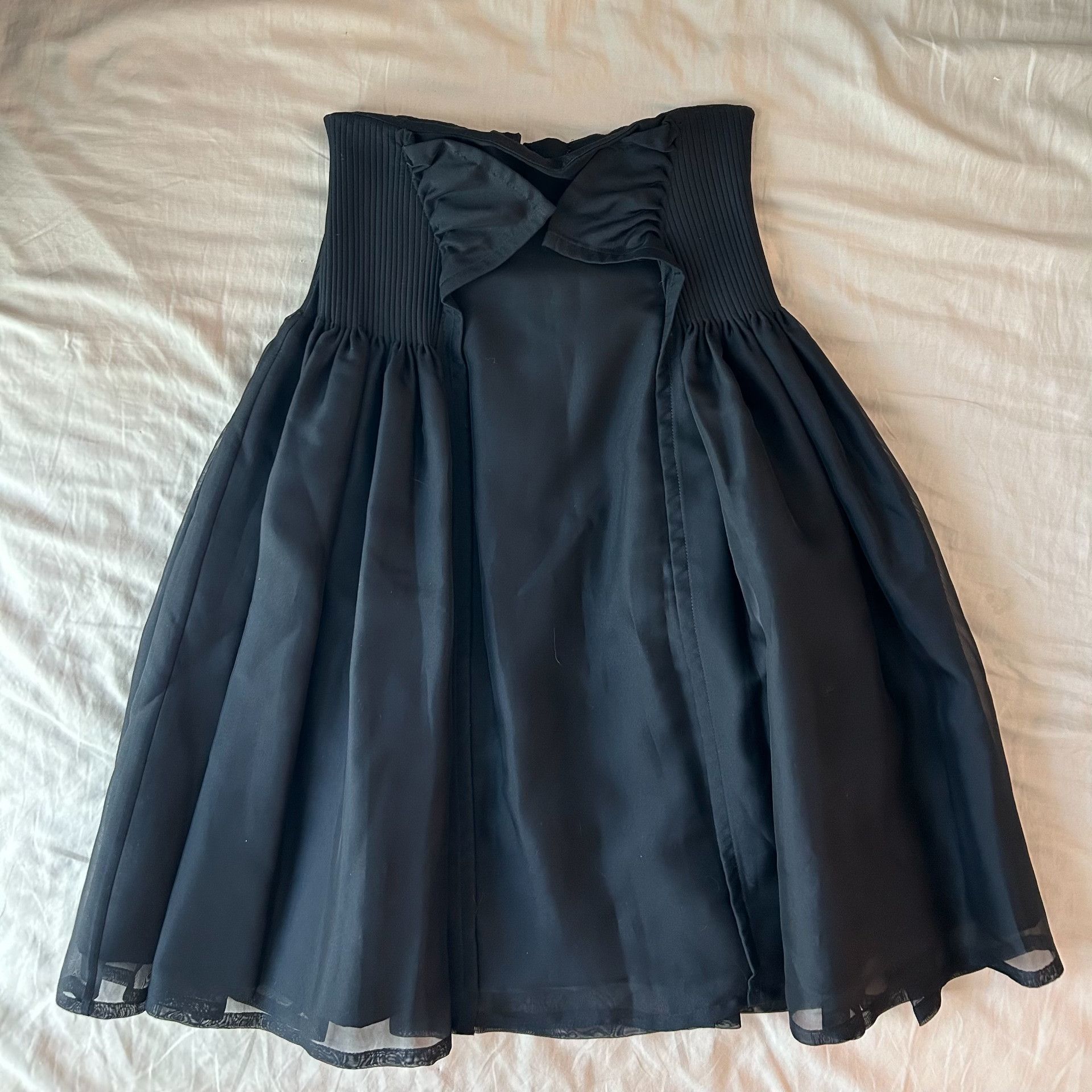Noir Kei Ninomiya Comme des Garçons Noir Kei Ninomiya Skirt Size 26" / US 2 / IT 38 - 2 Thumbnail
