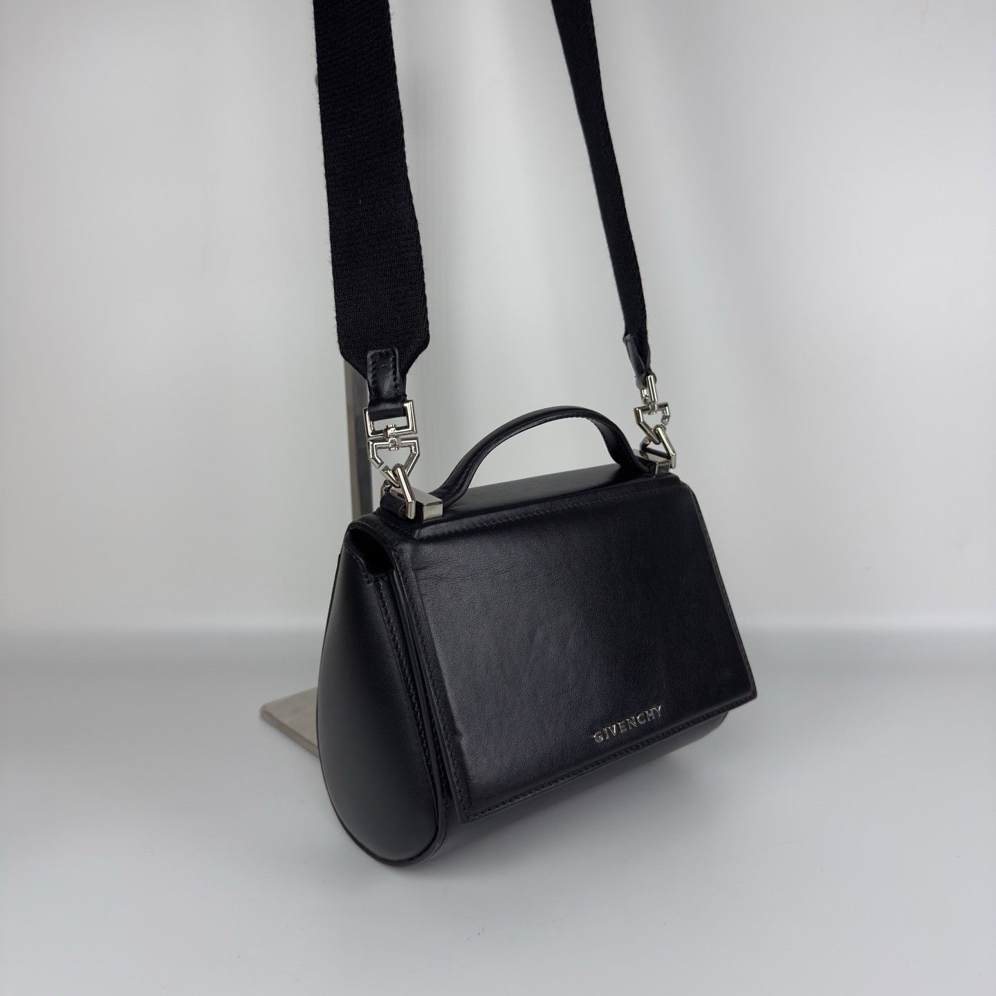Givenchy Givenchy Pandora Black Shoulder Bag Size ONE SIZE - 4 Thumbnail