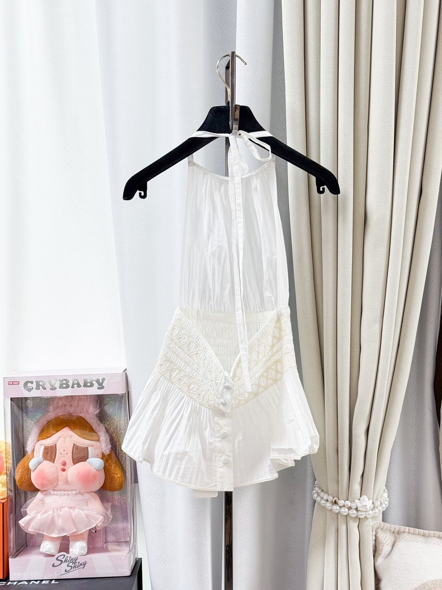 Chanel Chanel White Halter Neck Camisole Size XXS / US 00 / IT 34 - 3 Thumbnail