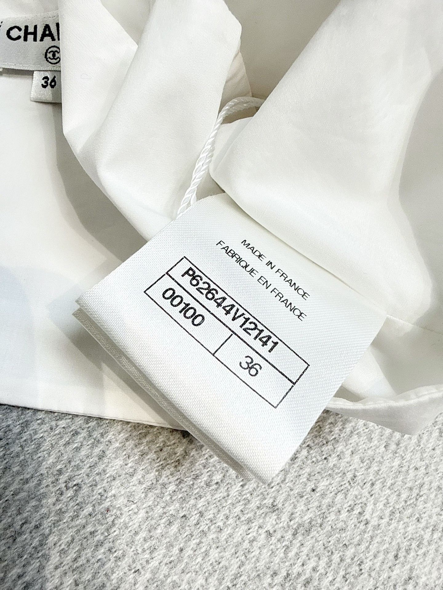 Chanel Chanel 20C White Bow Camellia Camisole Size XS / US 0-2 / IT 36-38 - 6 Thumbnail